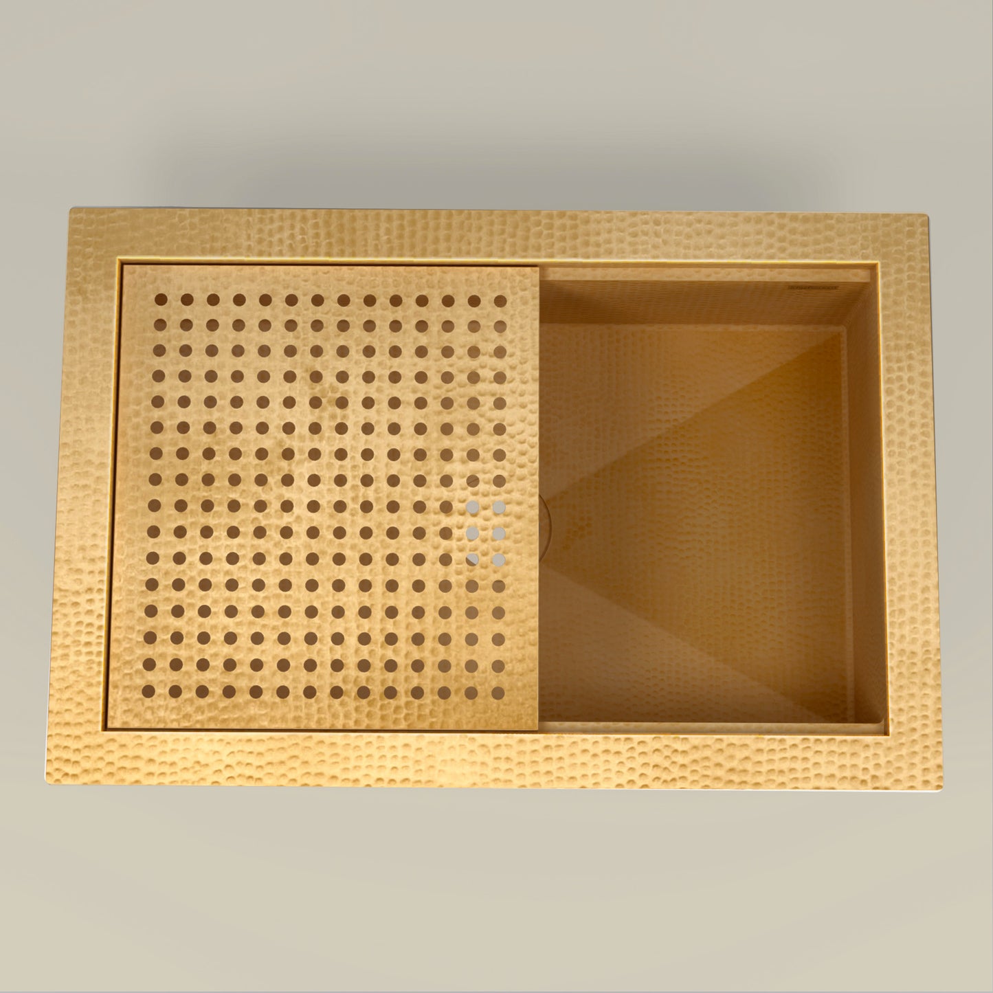 Premium Tarja de Cocina en Latón para Accesorios