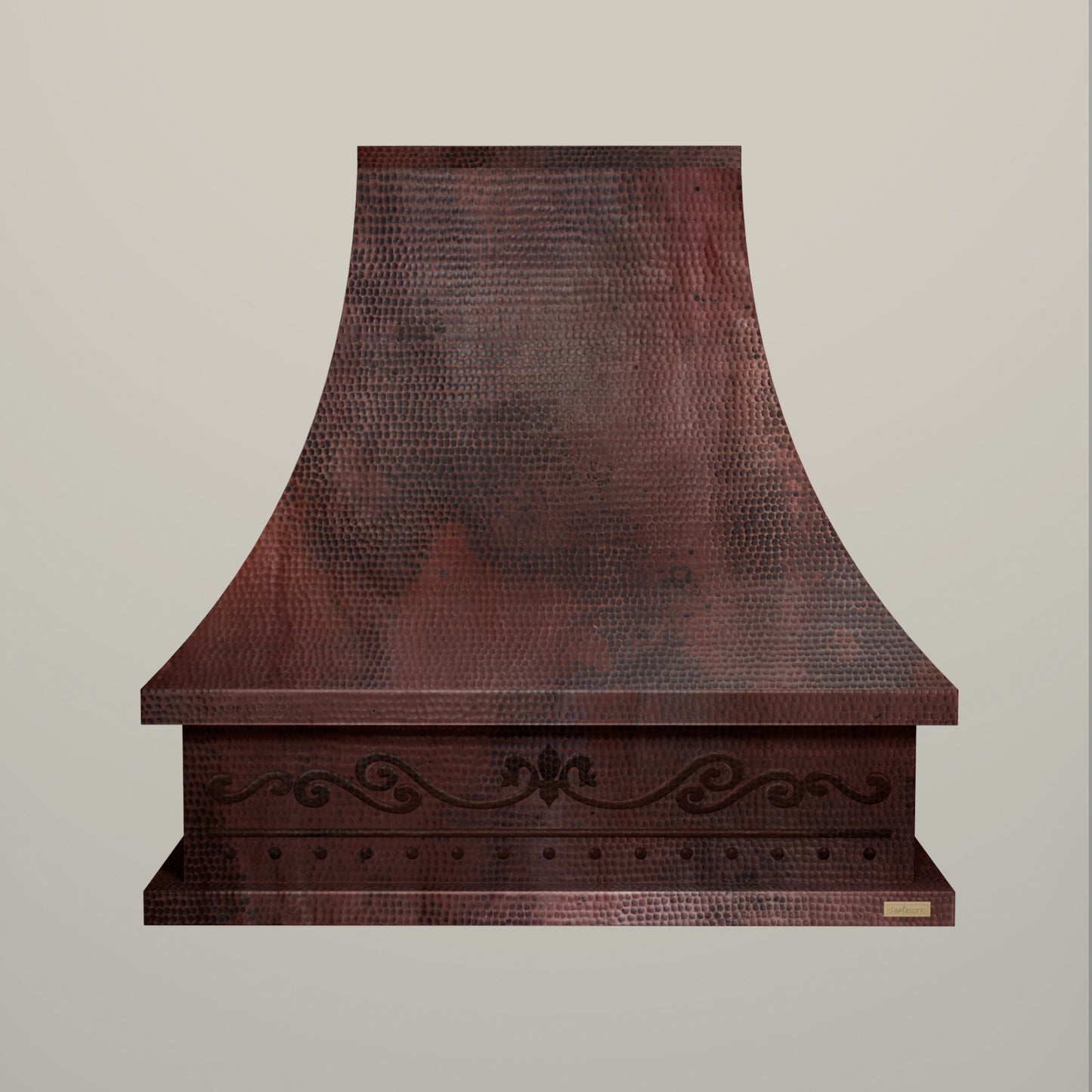 Campana de Cocina para Muro en Cobre Diseño Torre