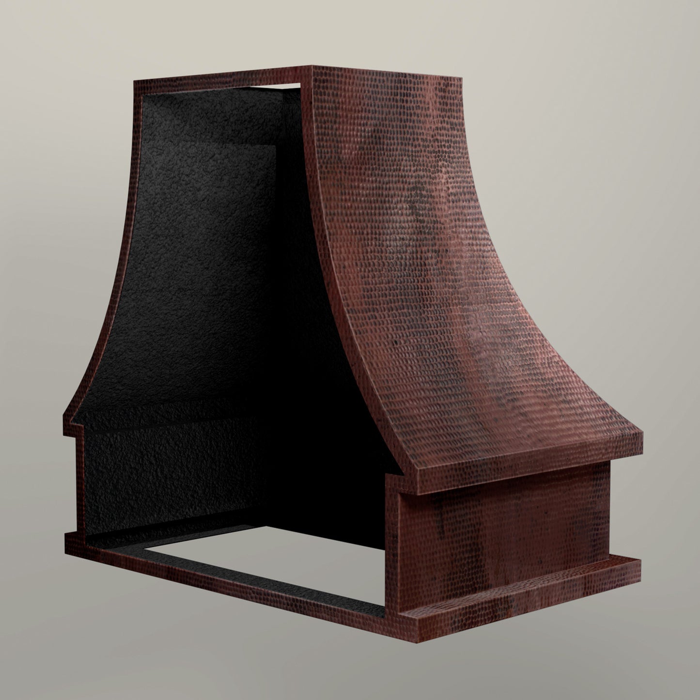 Campana de Cocina para Muro en Cobre Diseño Torre