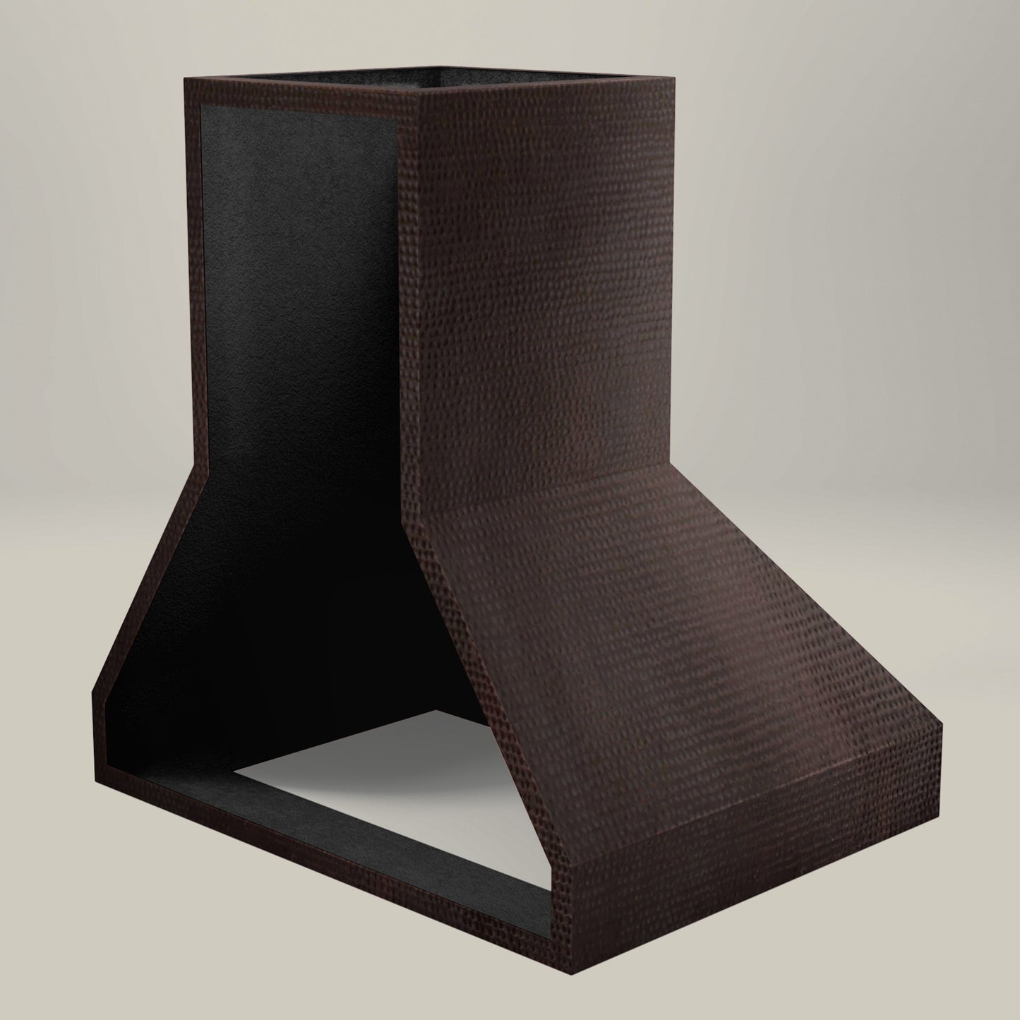 Campana de Cocina para Muro en Cobre Diseño Contemporáneo