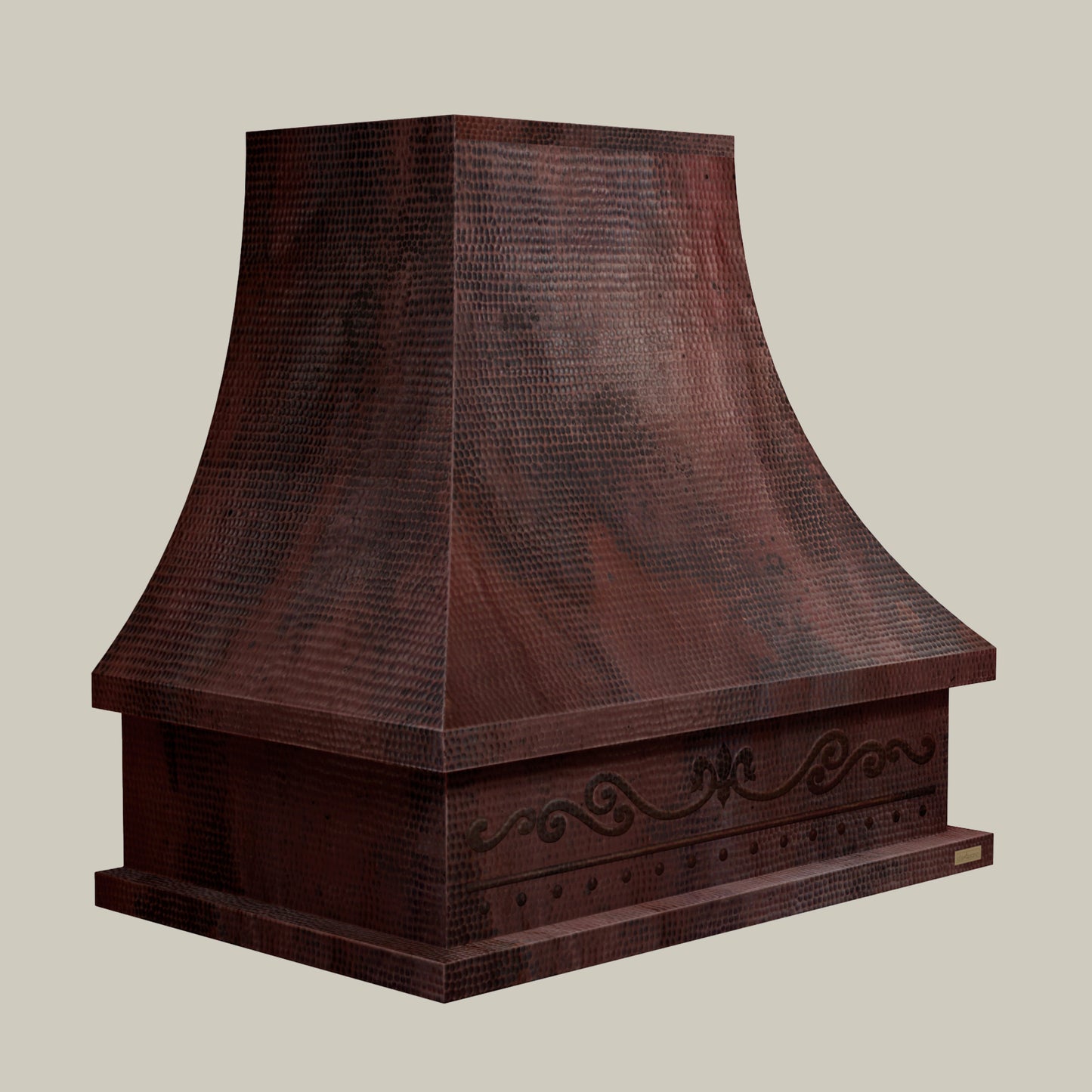 Campana de Cocina para Muro en Cobre Diseño Torre