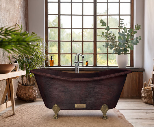 Premium Tina de Baño en Cobre  Diseño Antique