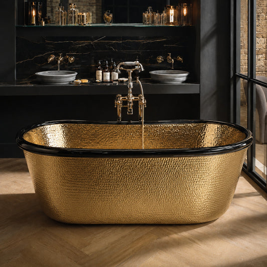 Premium Tina de Baño Luxury en Latón Diseño Midas