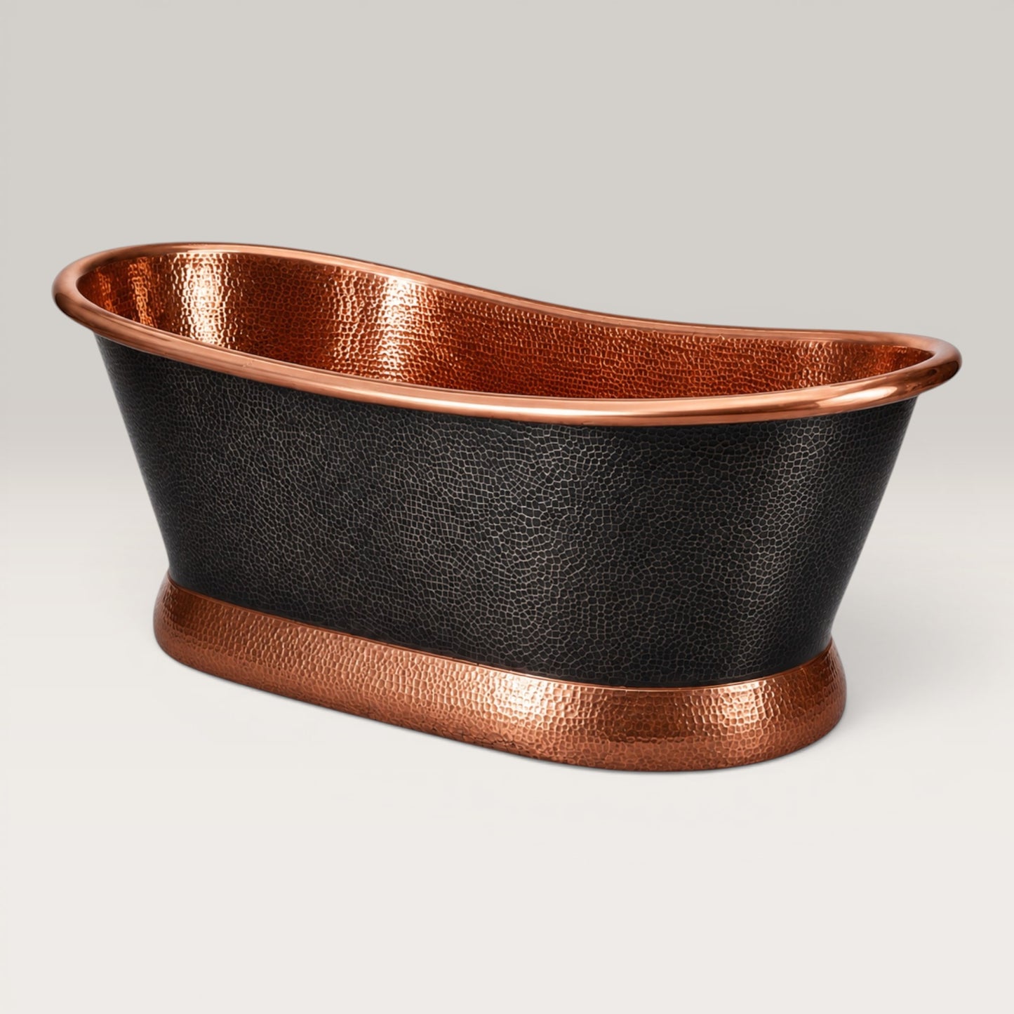 Premium Tina de Baño Luxury en Cobre Diseño Obsidian Royale