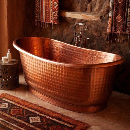 Premium Tina de Baño Luxury en Cobre Diseño Savona