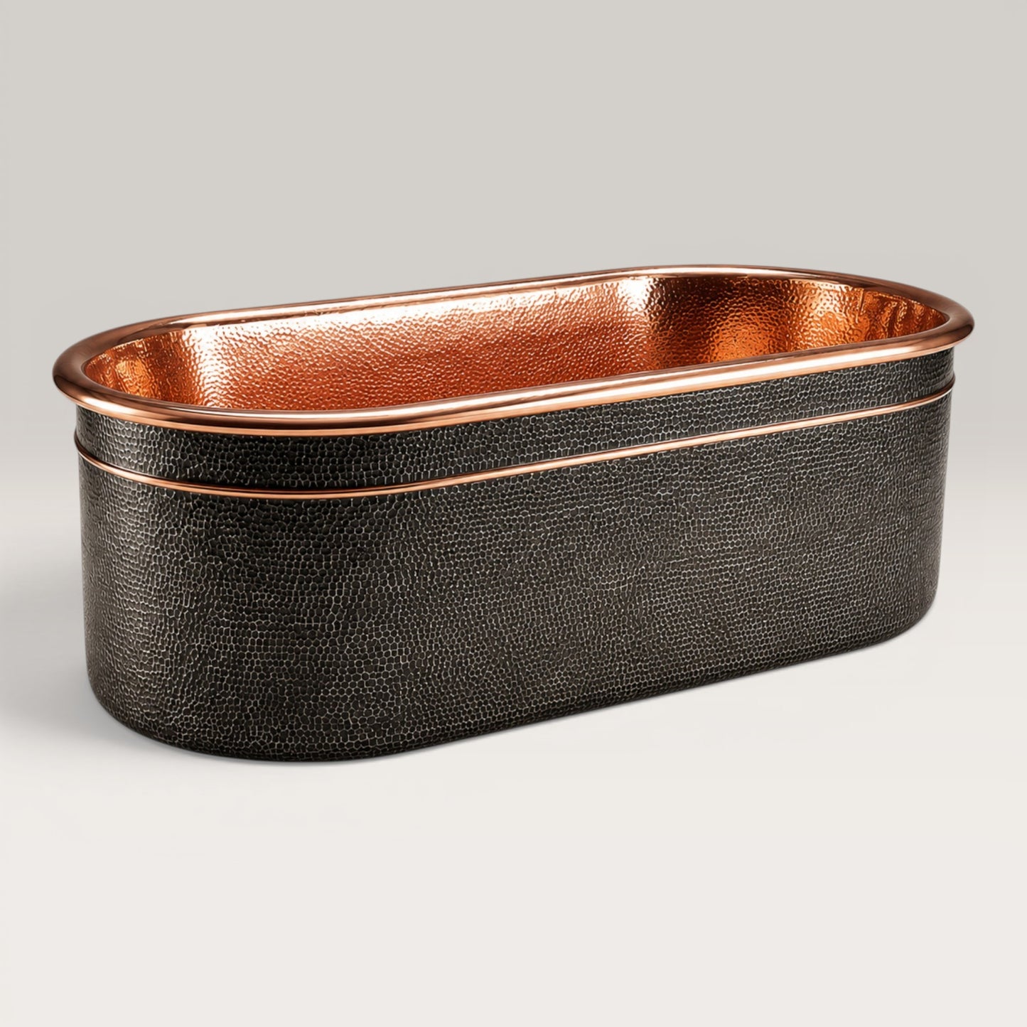 Premium Tina de Baño Luxury en Cobre Diseño Titan