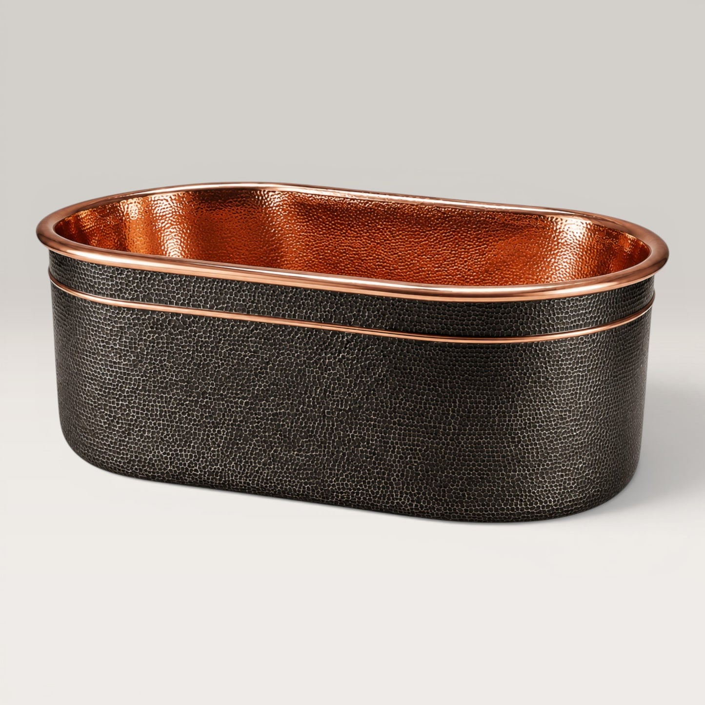 Premium Tina de Baño Luxury en Cobre Diseño Titan