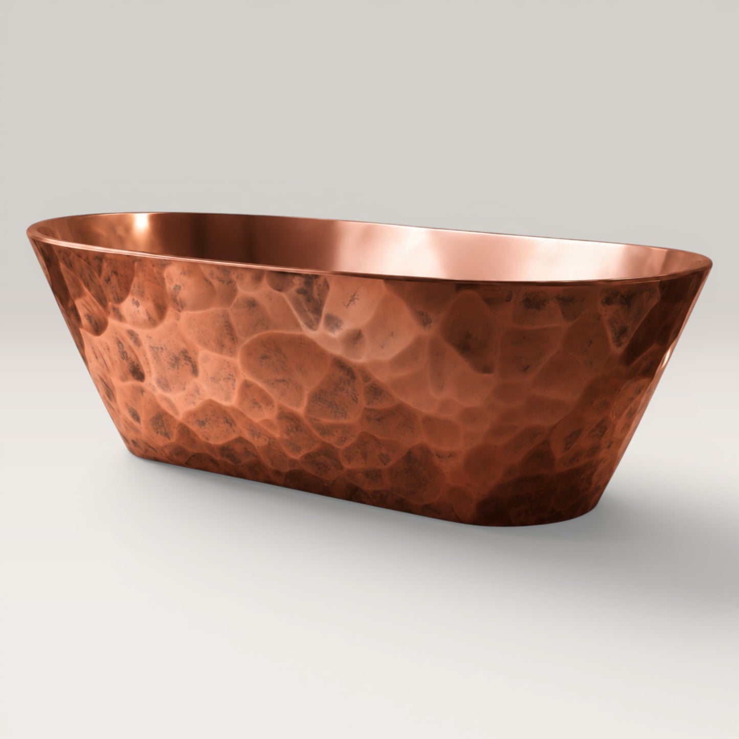 Premium Tina de Baño Luxury en Cobre Diseño Velaris