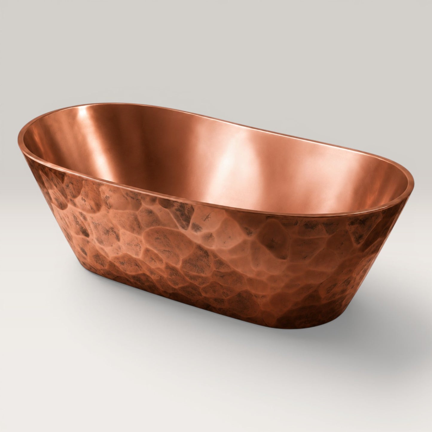 Premium Tina de Baño Luxury en Cobre Diseño Velaris