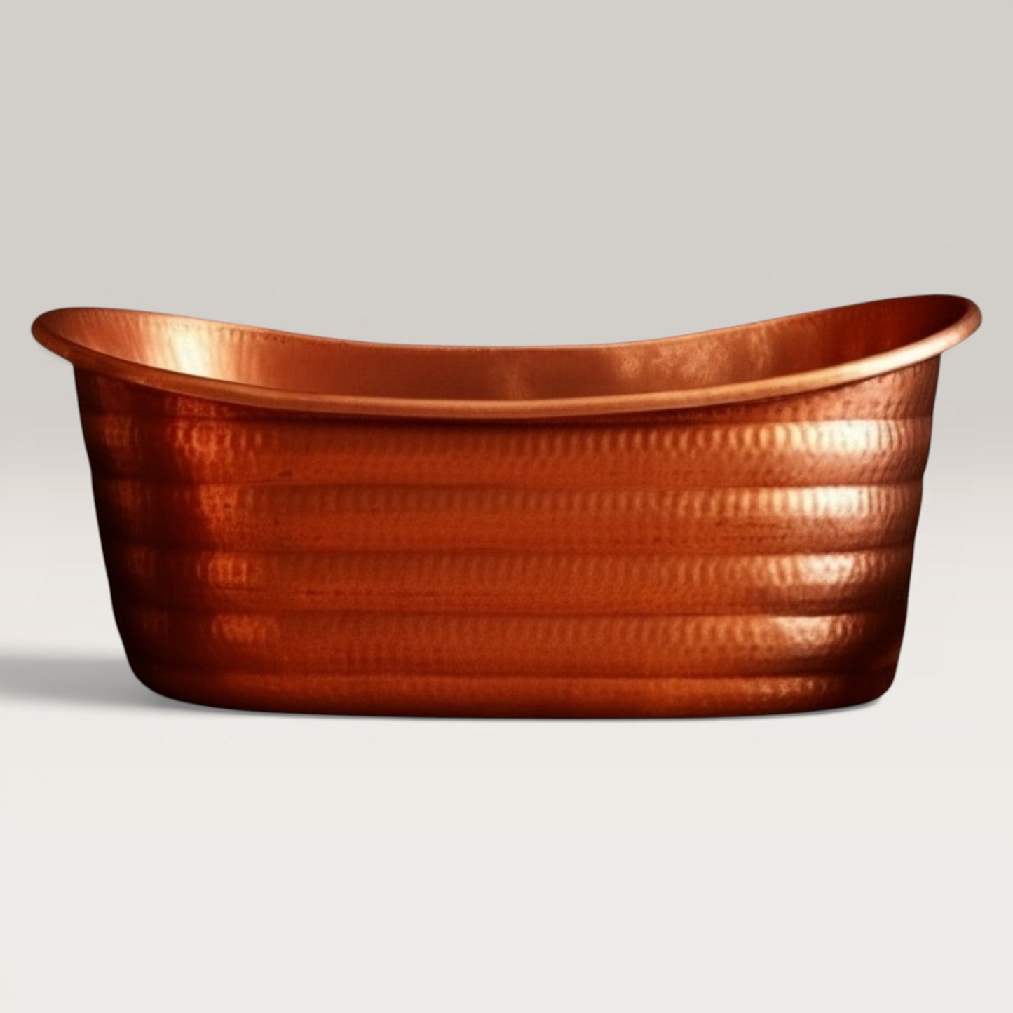Premium Tina de Baño Luxury en Cobre Diseño Zenara