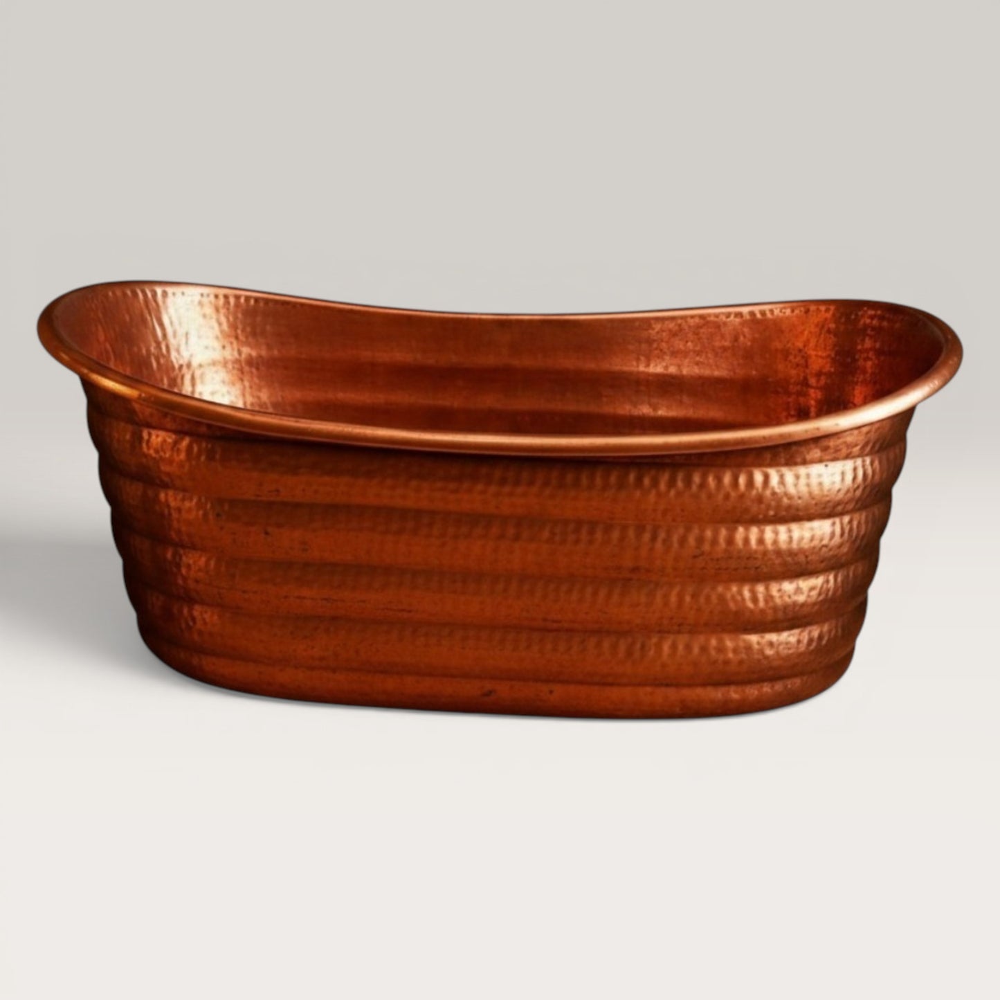 Premium Tina de Baño Luxury en Cobre Diseño Zenara