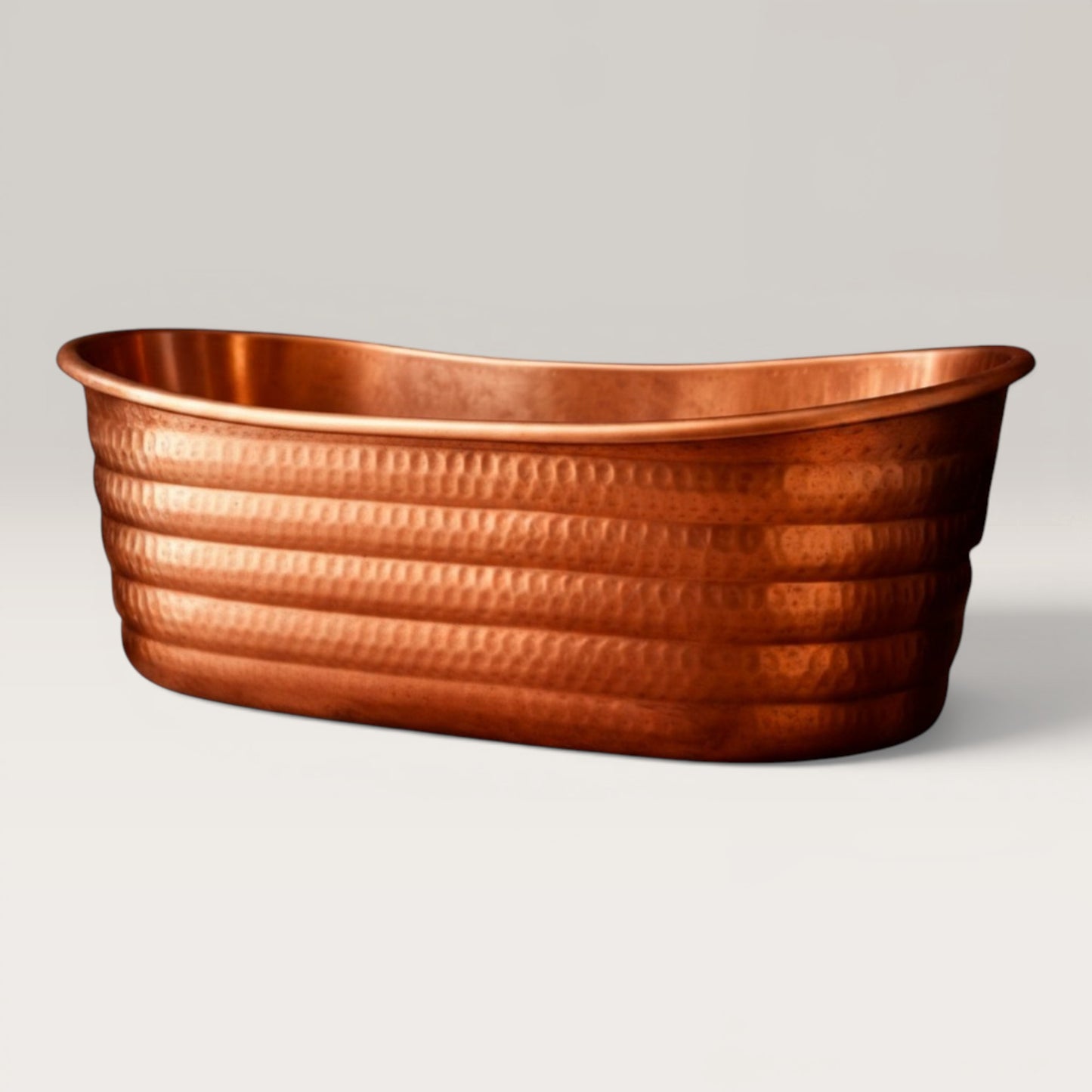 Premium Tina de Baño Luxury en Cobre Diseño Zenara