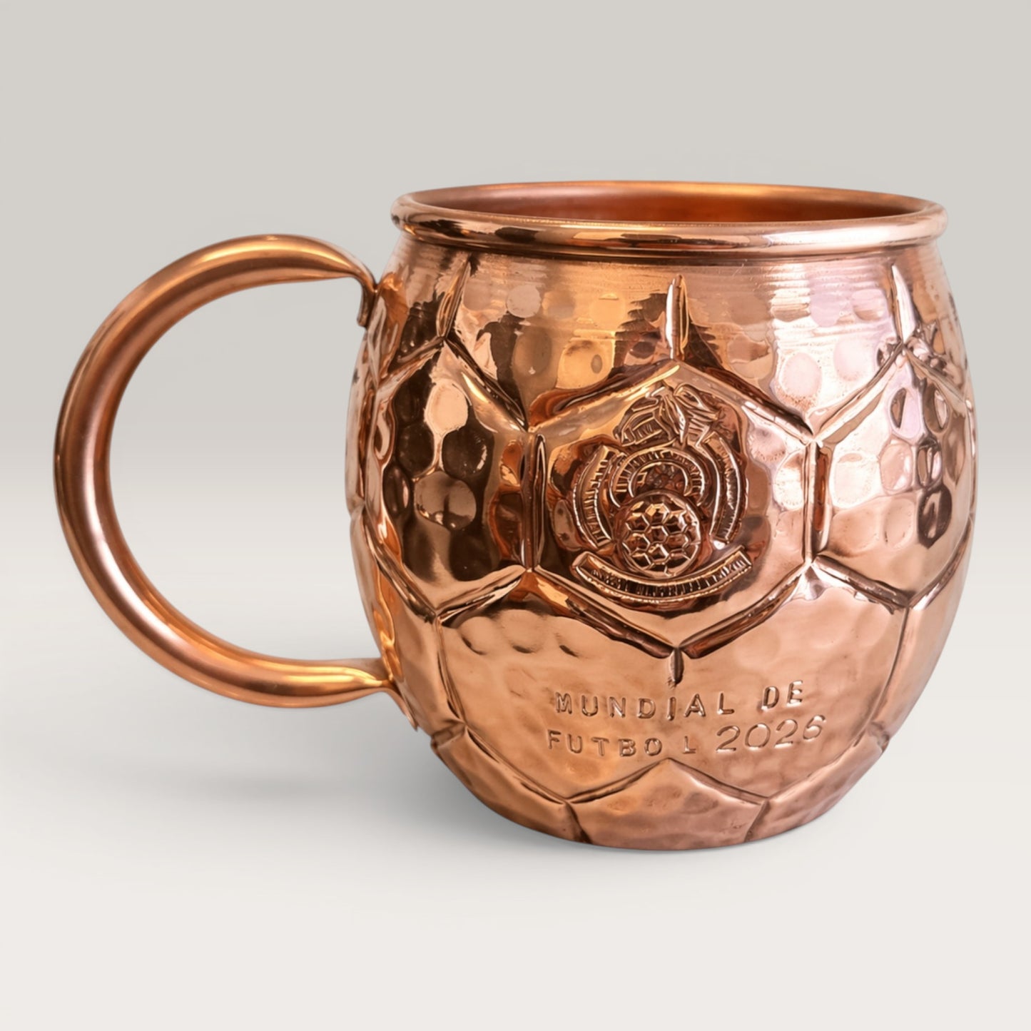Premium Tarro Moscow Mug en Cobre Diseño Balón (set)
