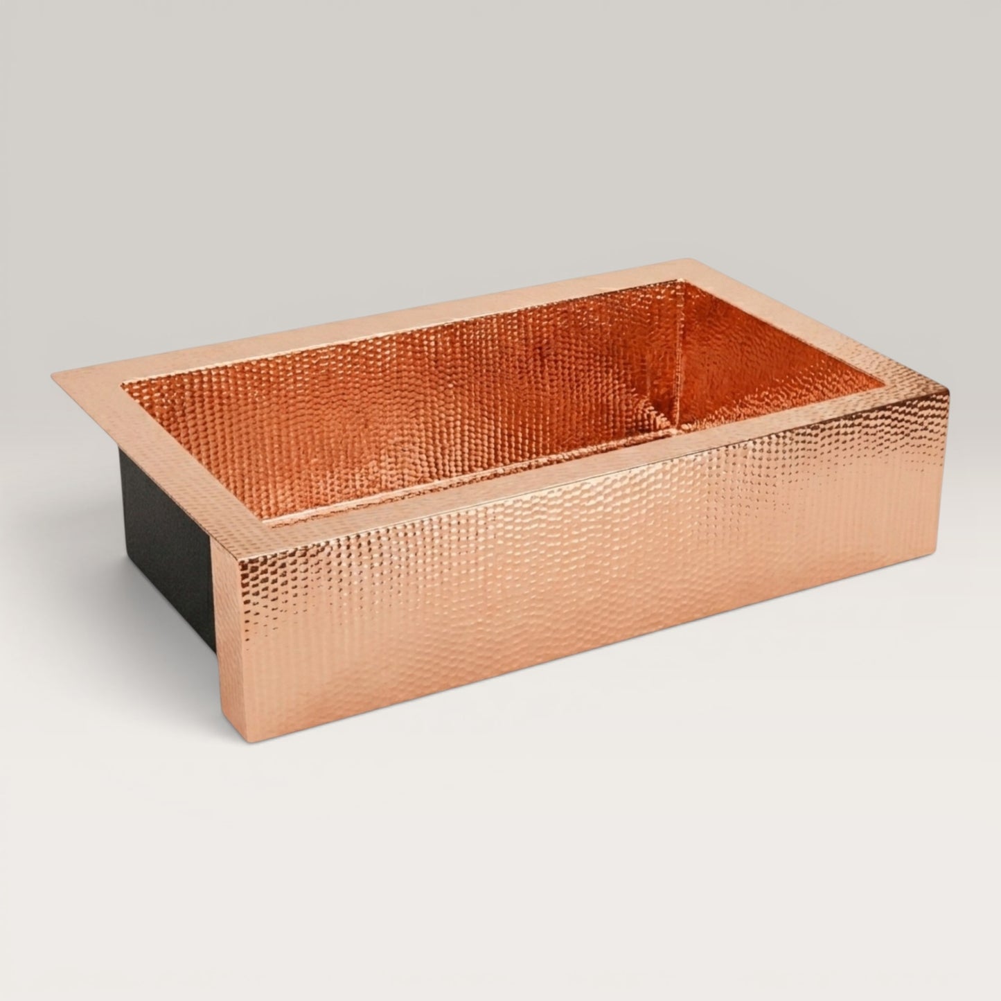 Premium Tarja de Cocina Farmhouse en Cobre