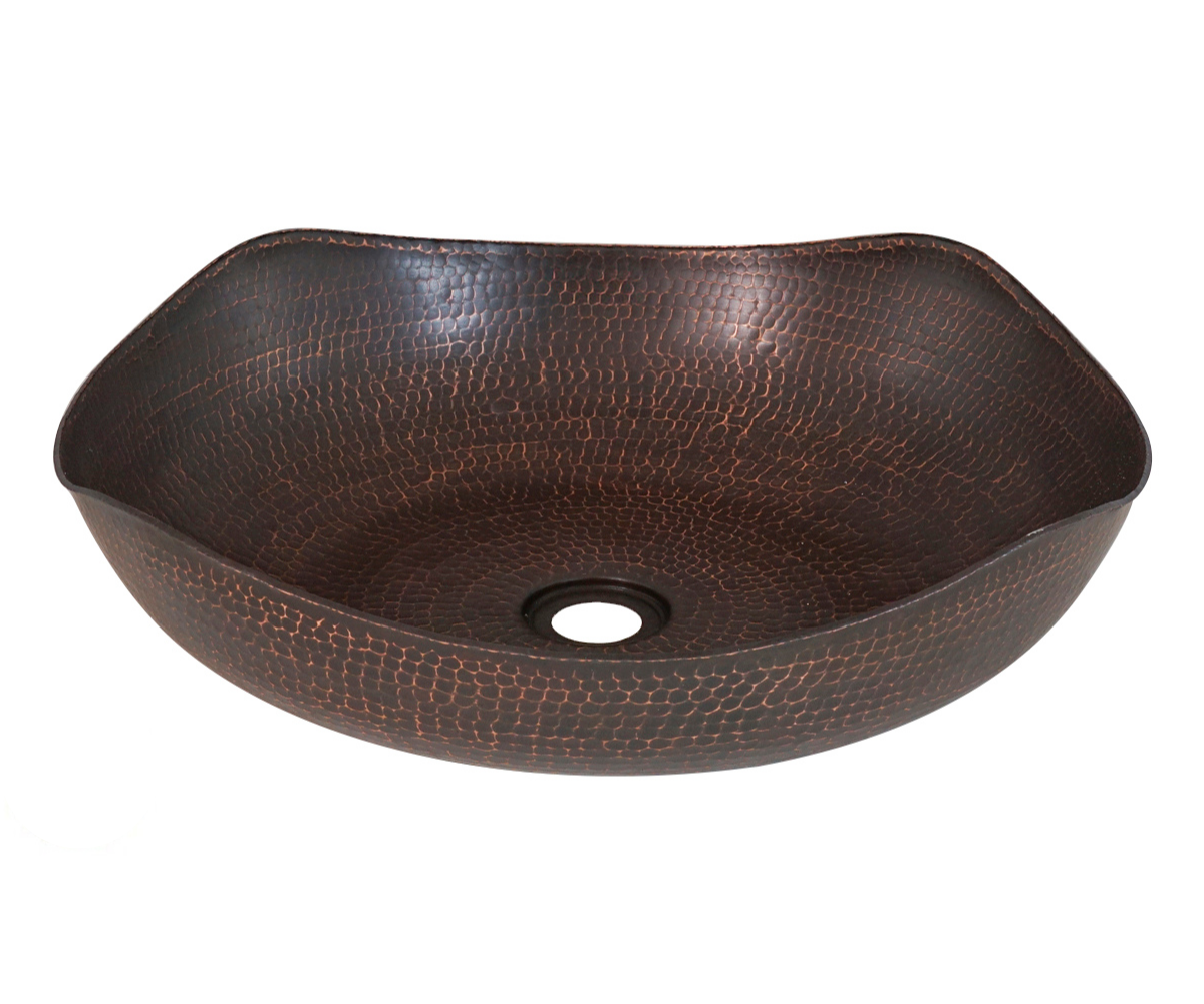 Premium Lavabo Vessel en Cobre Diseño 4 Picos