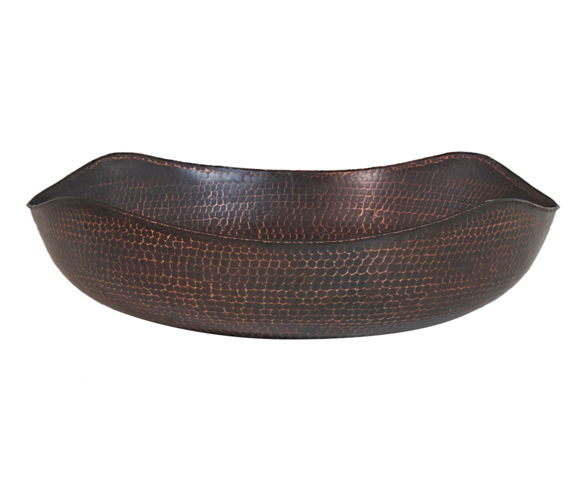 Premium Lavabo Vessel en Cobre Diseño 4 Picos