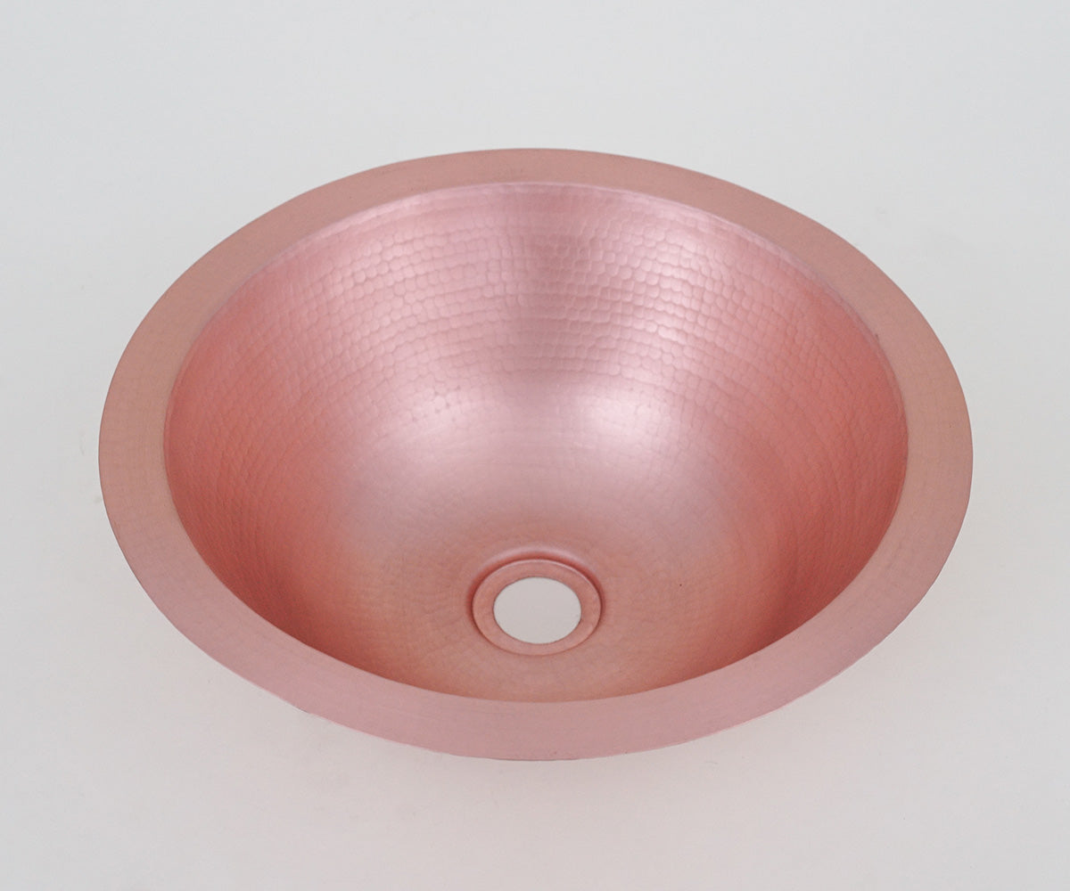 Premium Lavabo Redondo en Cobre
