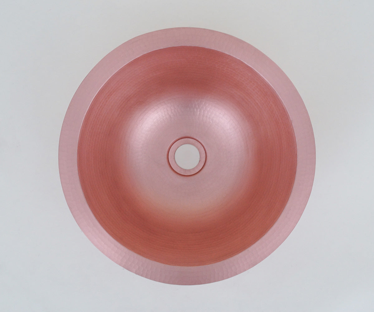 Premium Lavabo Redondo en Cobre