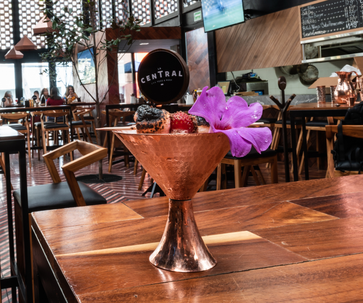 Premium Copa Martini en Cobre (set)