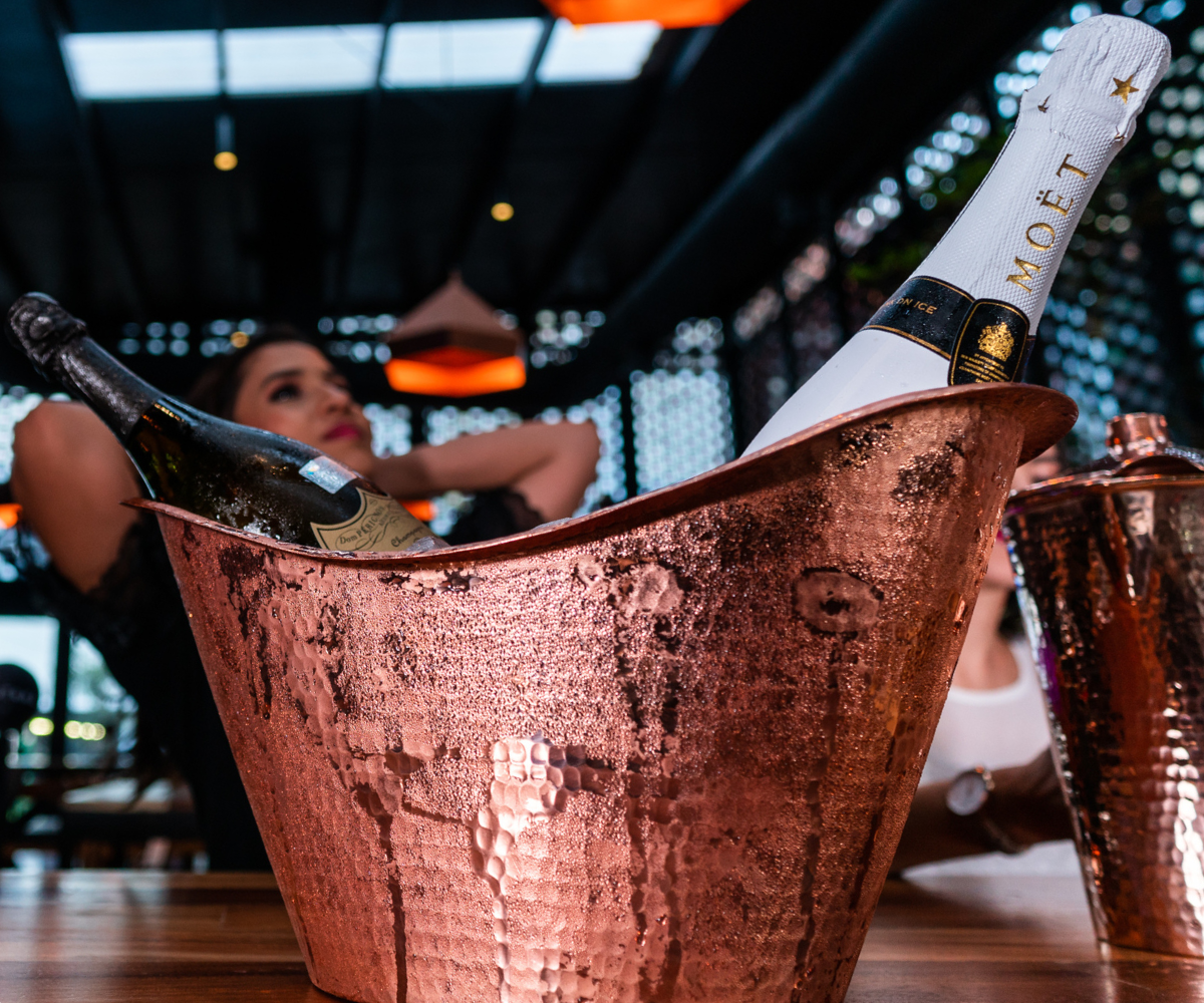 Premium Hielera en Cobre Diseño Tina