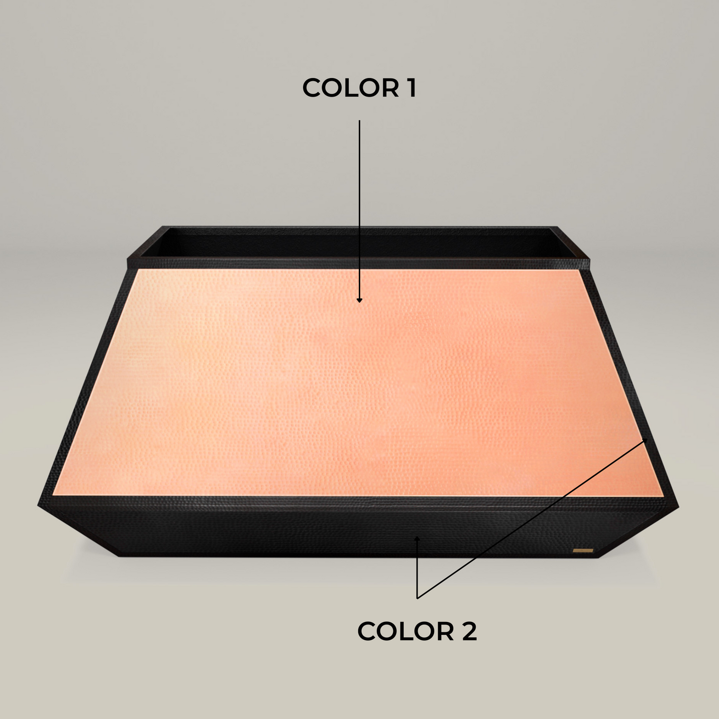Premium Campana de Cocina para Isla en Cobre Diseño Altiplano