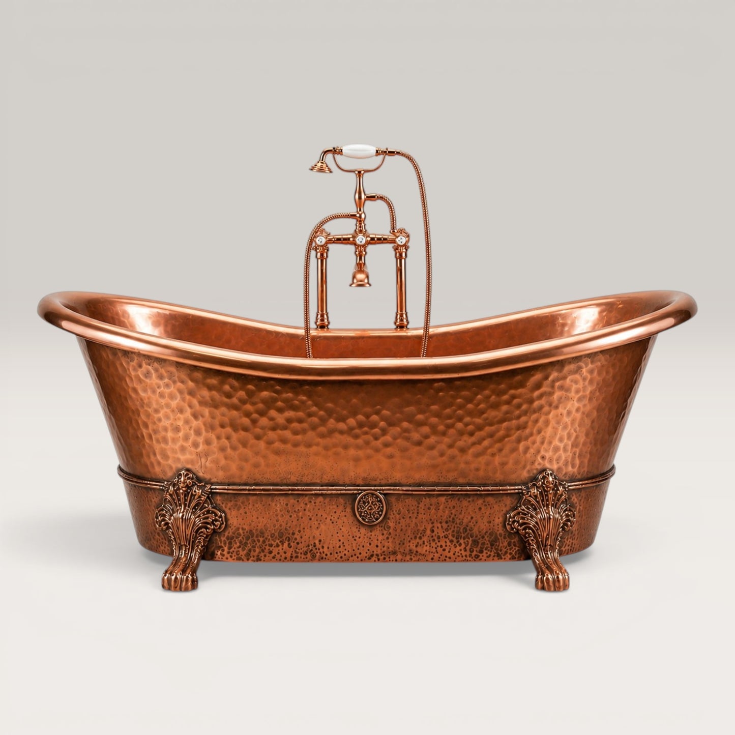Premium Tina de Baño Luxury en Cobre Diseño Aurelia