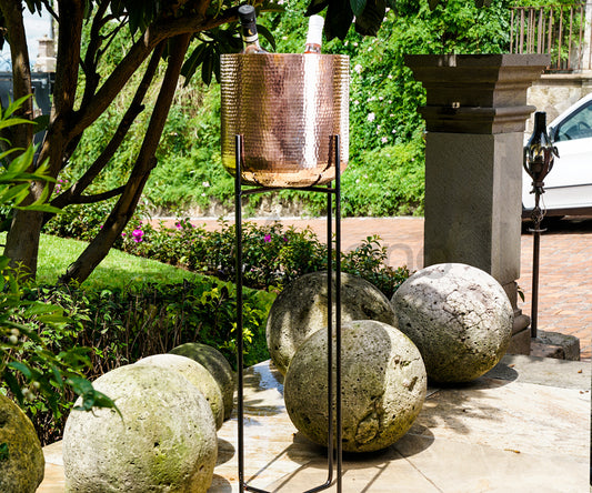 Premium Hielera de Pie en Cobre