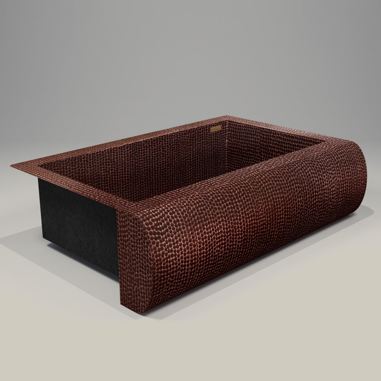 Premium Tarja de Cocina Farmhouse en Cobre Diseño Boston