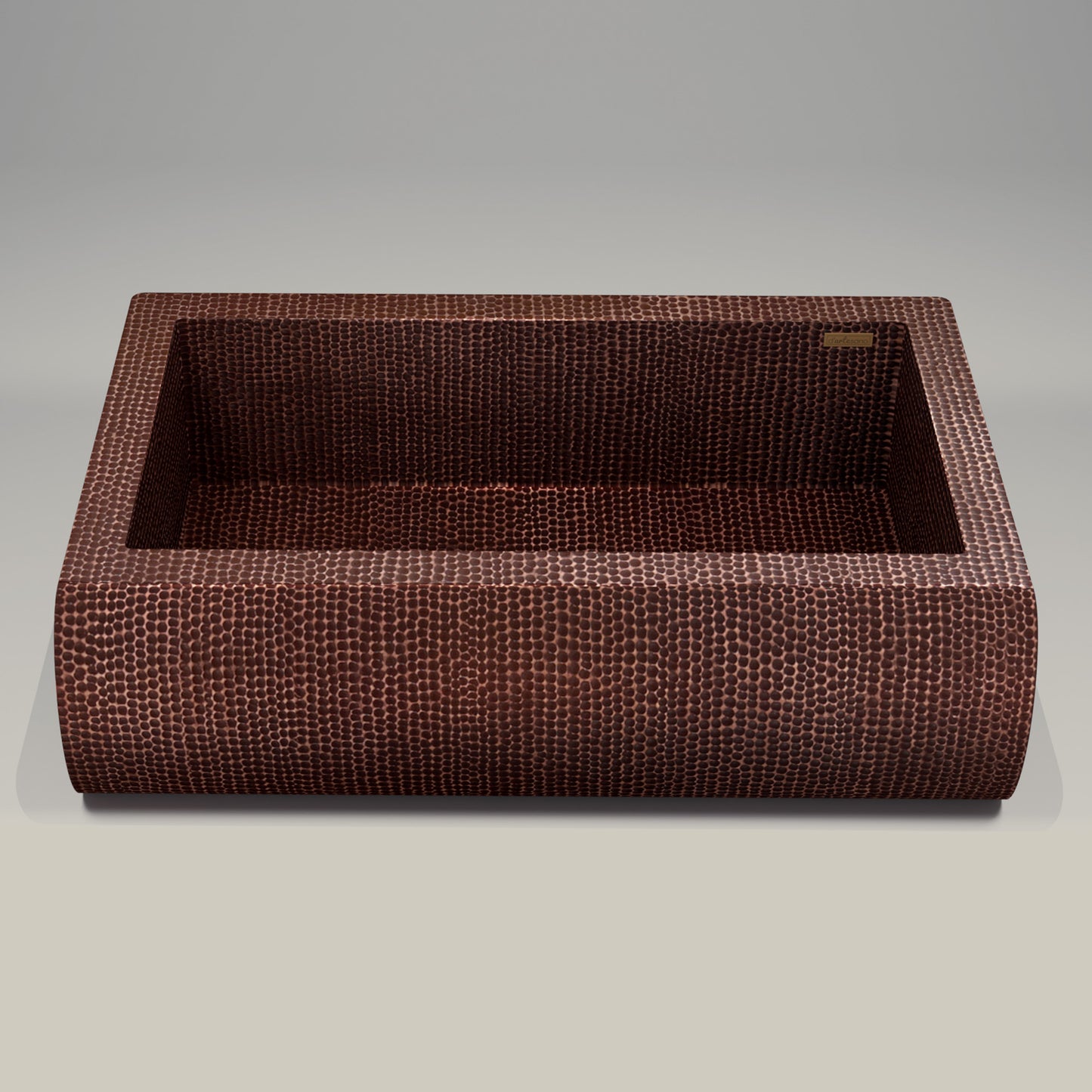 Premium Tarja de Cocina Farmhouse en Cobre Diseño Boston
