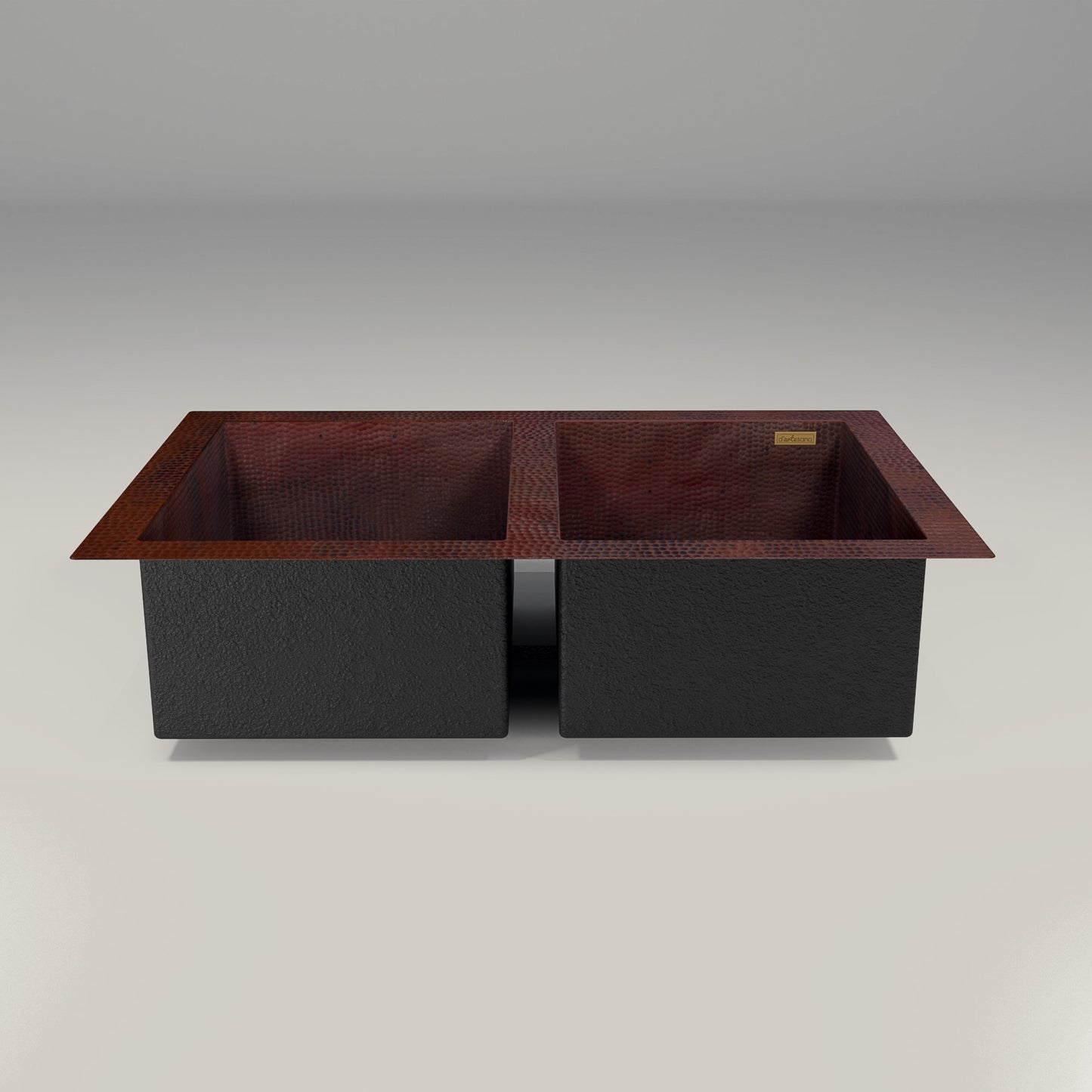 Premium Tarja De Cocina 50/50 En Cobre