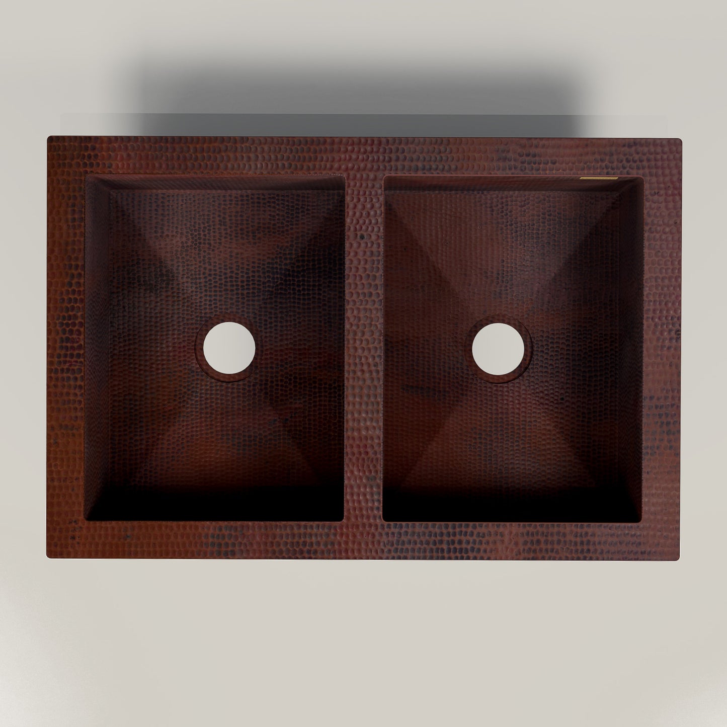Premium Tarja De Cocina 50/50 En Cobre