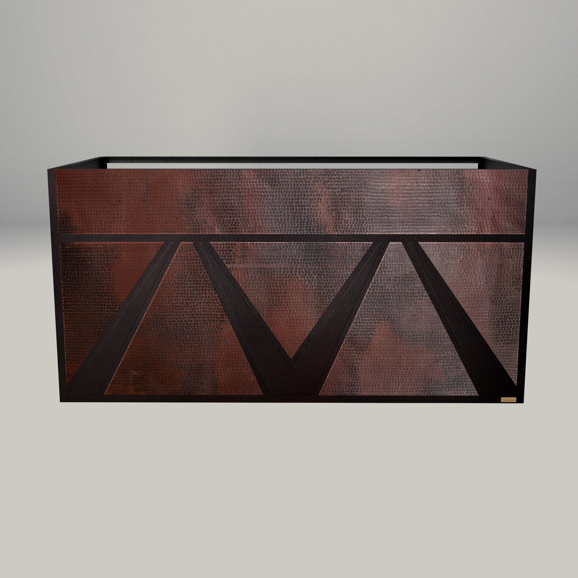 Premium Campana De Cocina Para Muro En Cobre Diseño Mexiq