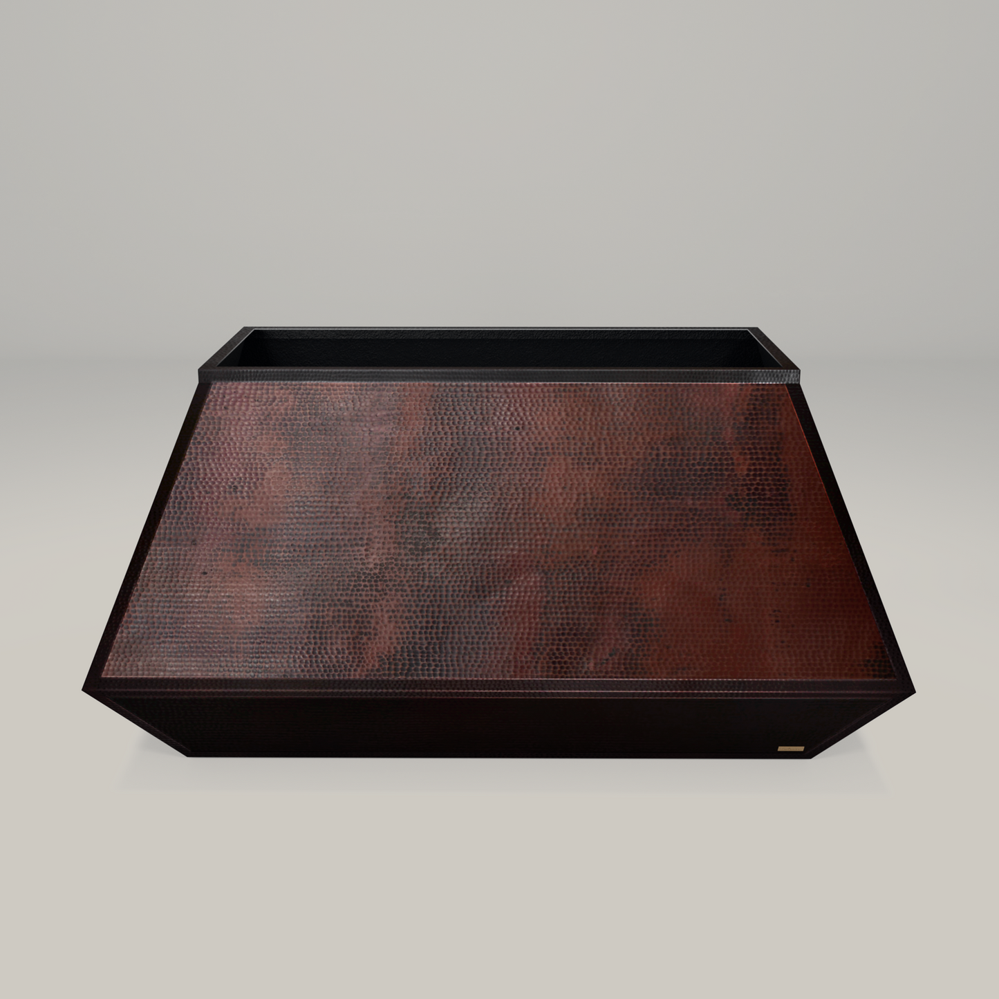 Premium Campana de Cocina para Isla en Cobre Diseño Altiplano