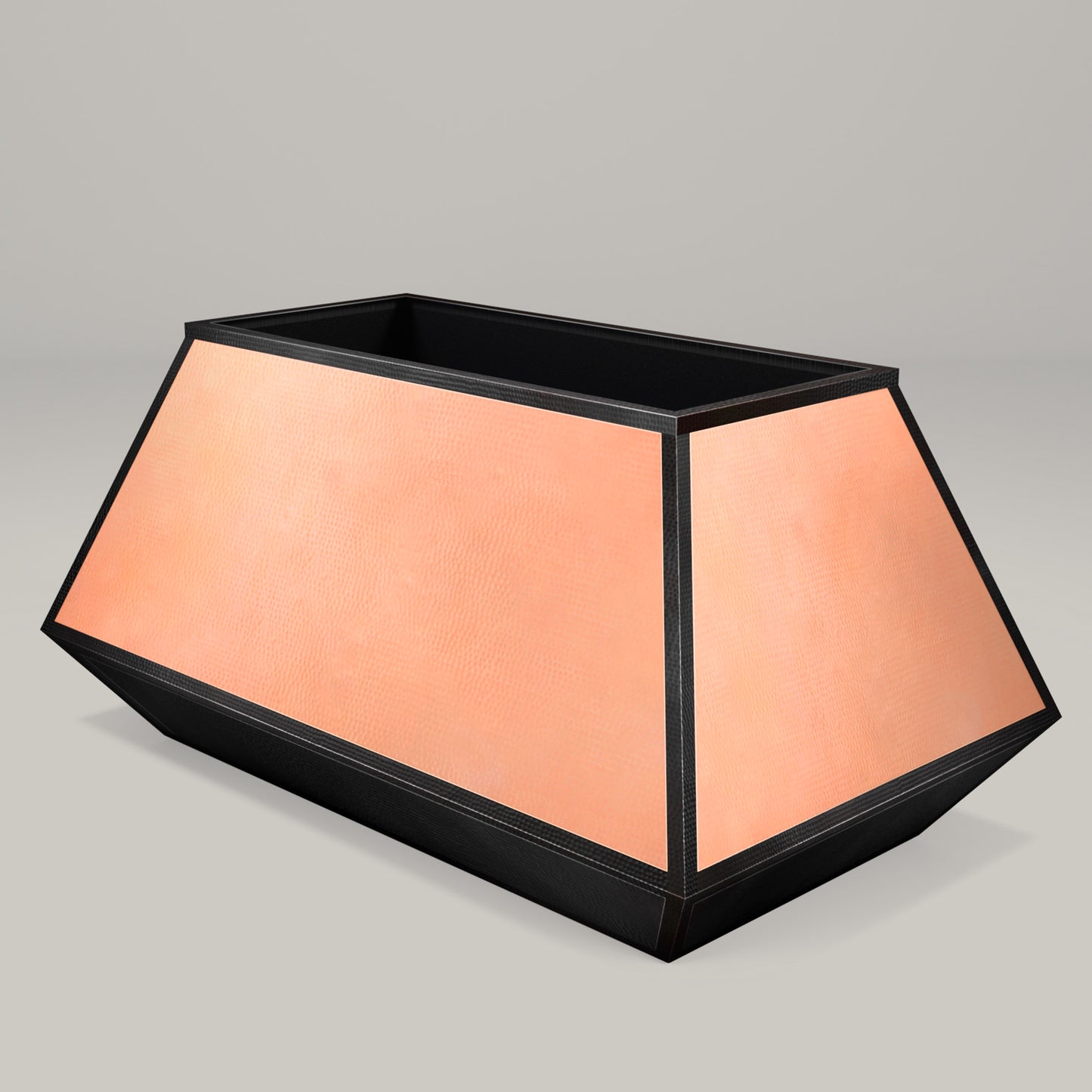 Premium Campana de Cocina para Isla en Cobre Diseño Altiplano