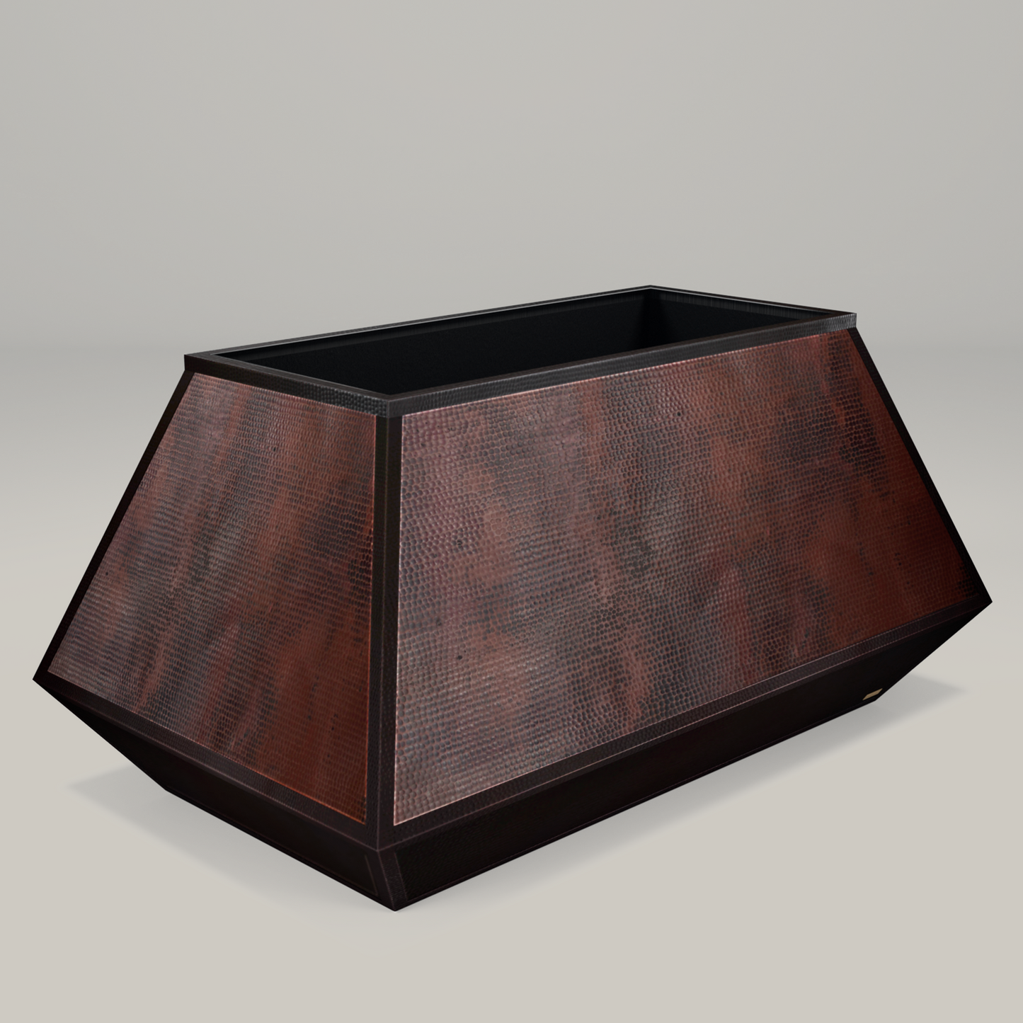 Premium Campana de Cocina para Isla en Cobre Diseño Altiplano