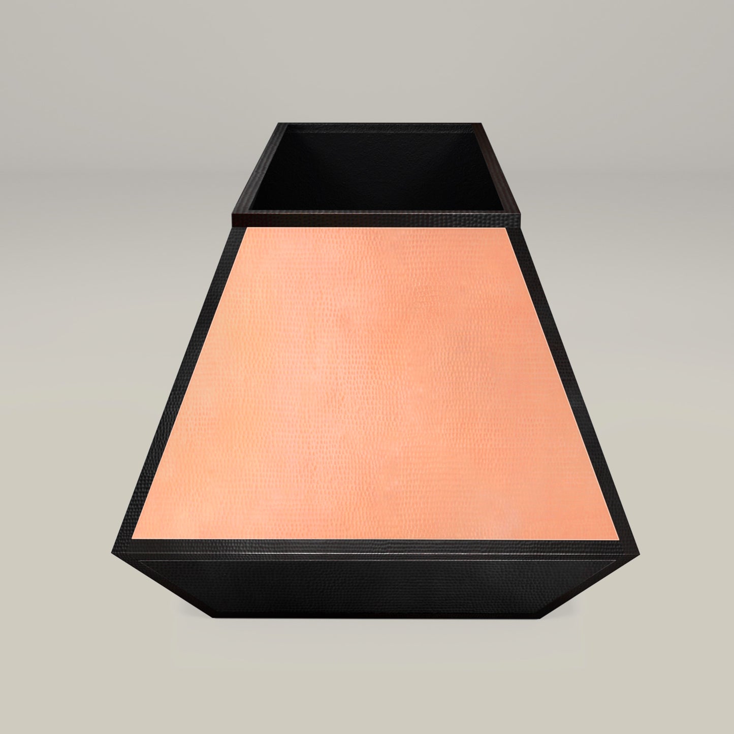 Premium Campana de Cocina para Isla en Cobre Diseño Altiplano