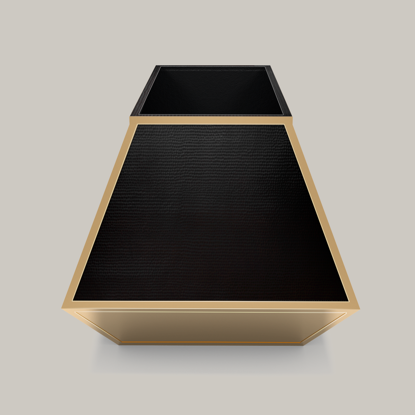 Premium Campana de Cocina para Isla en Cobre-Latón Diseño Altiplano