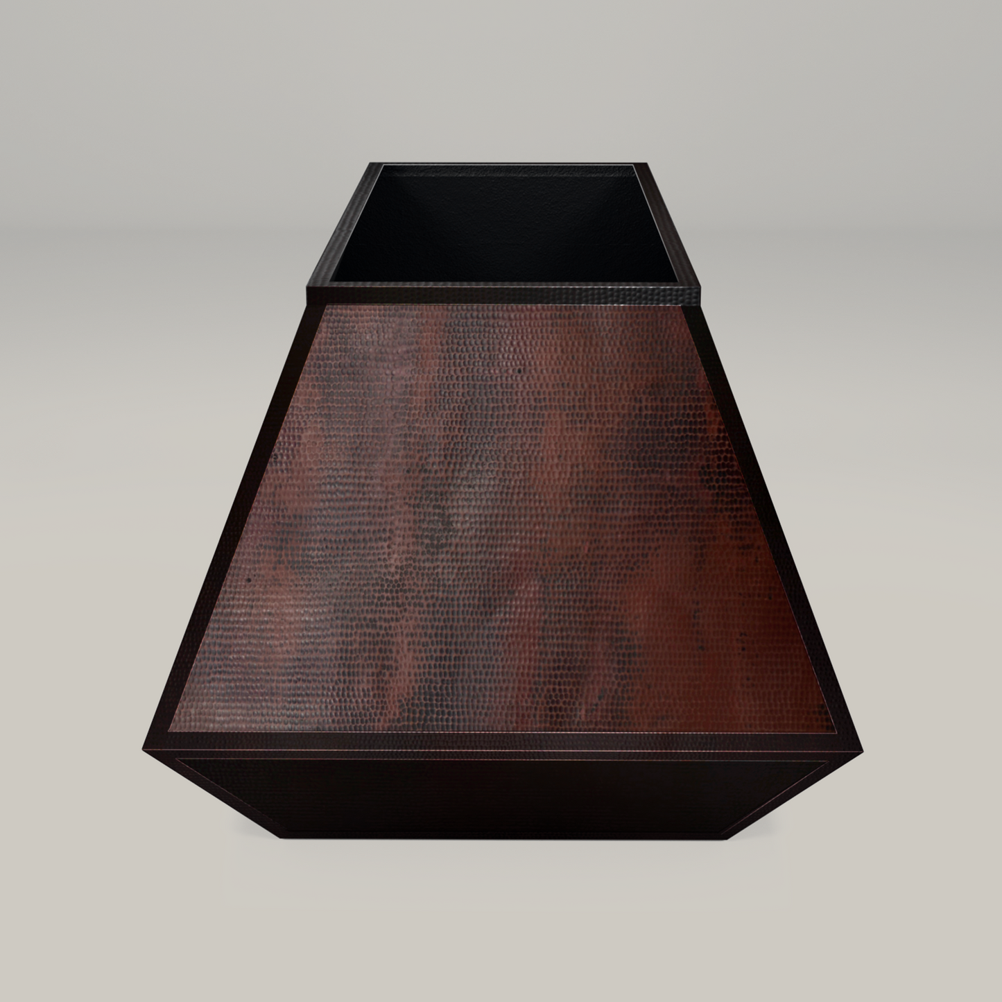 Premium Campana de Cocina para Isla en Cobre Diseño Altiplano