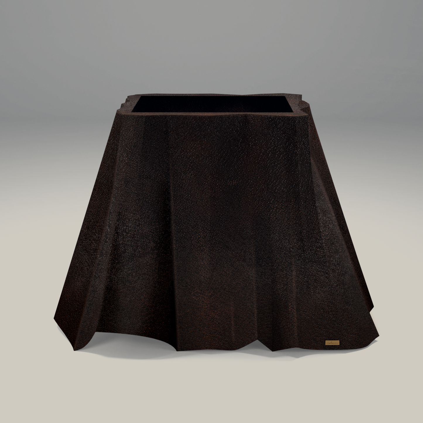Premium Campana De Cocina Volcano Para Isla En Cobre Diseño Sierra