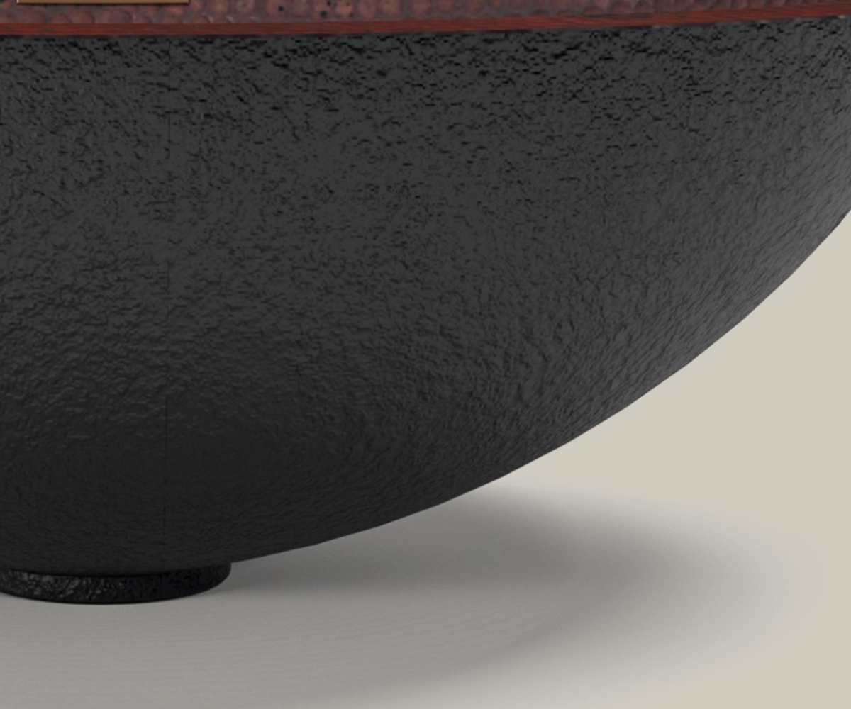 Premium Lavabo Especial en Cobre Diseño Nautilus