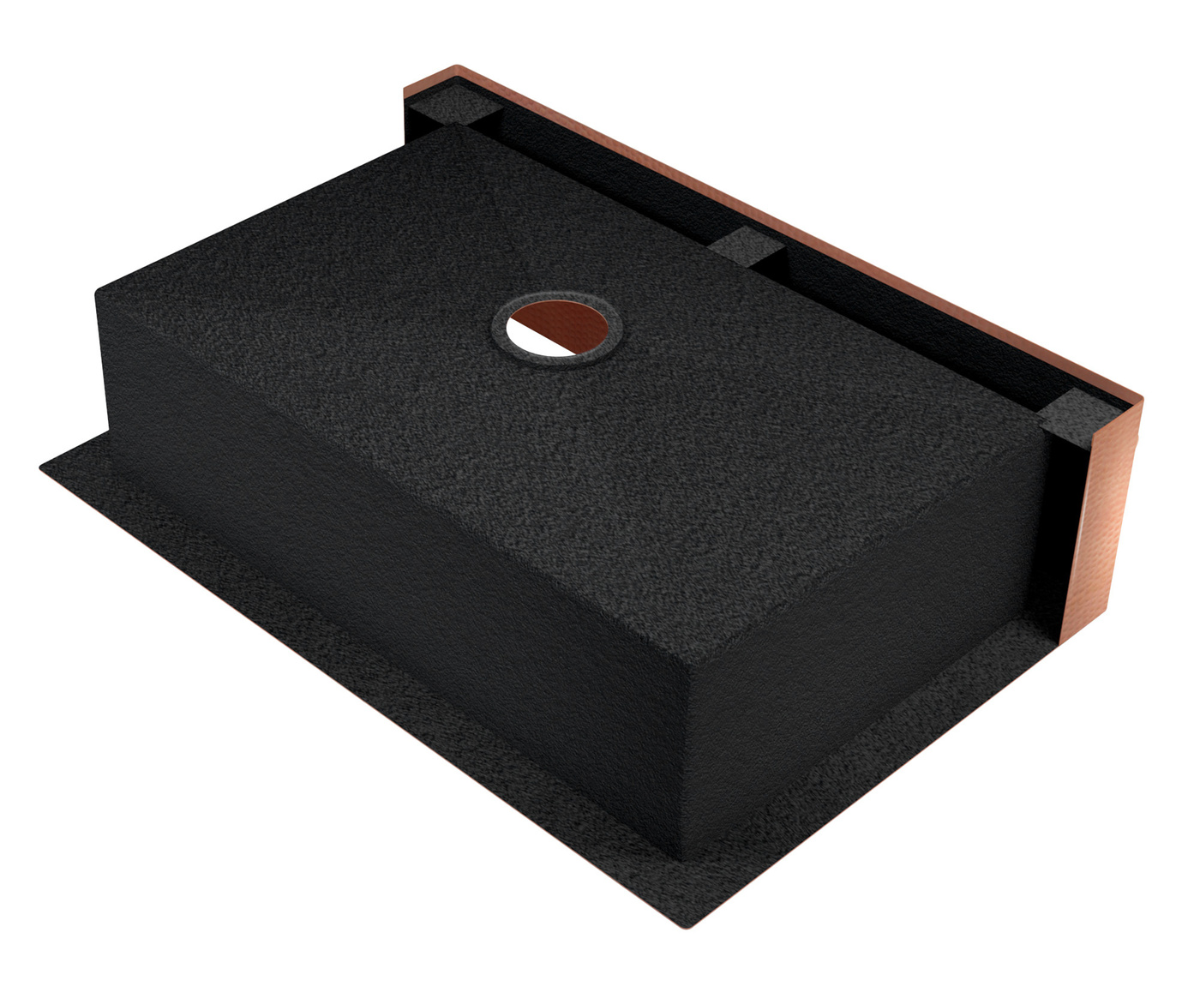 Premium Tarja de Cocina Farmhouse en Cobre Diseño Moroccan