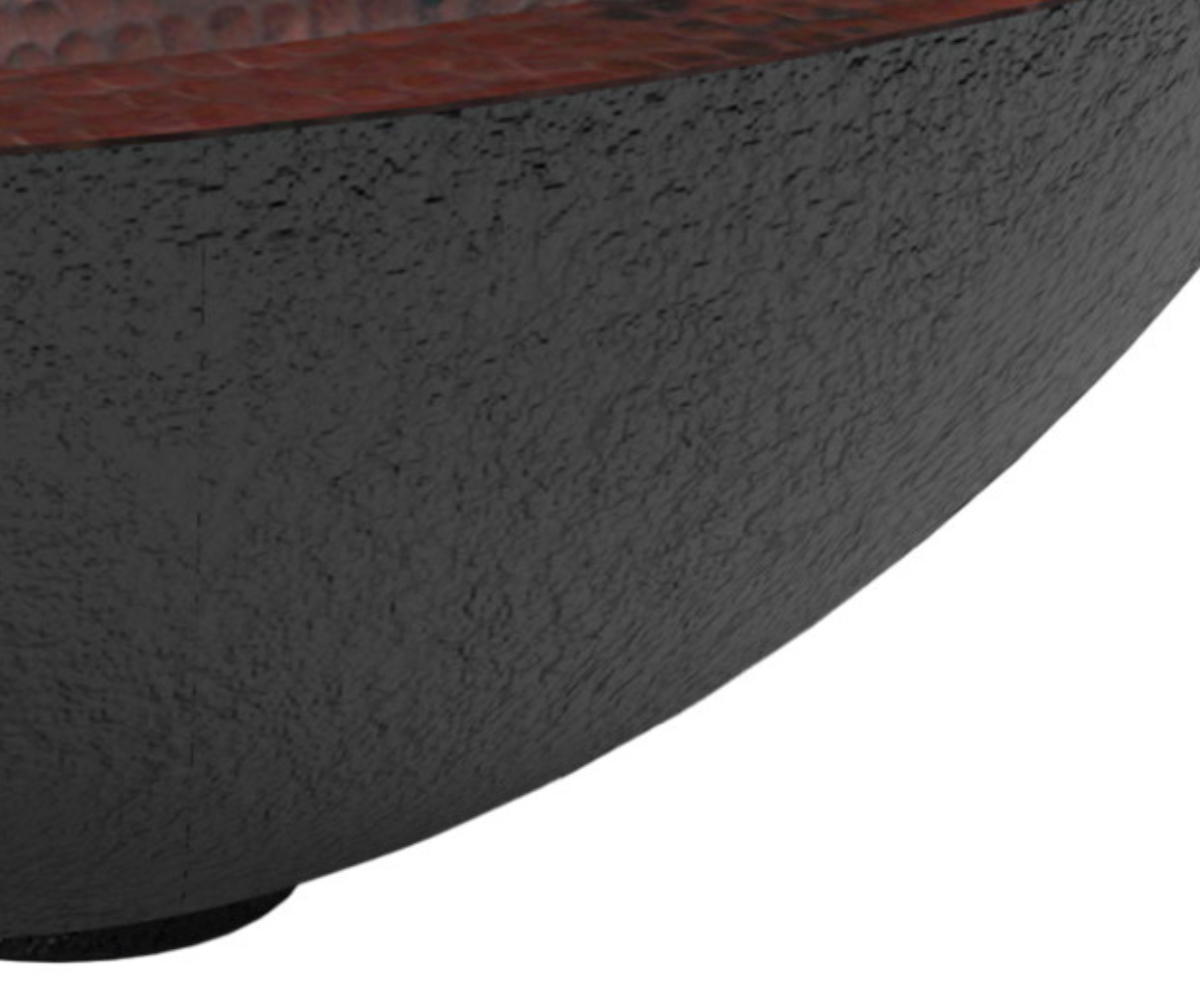 Premium Lavabo Ovalado en Cobre Diseño Cuadros