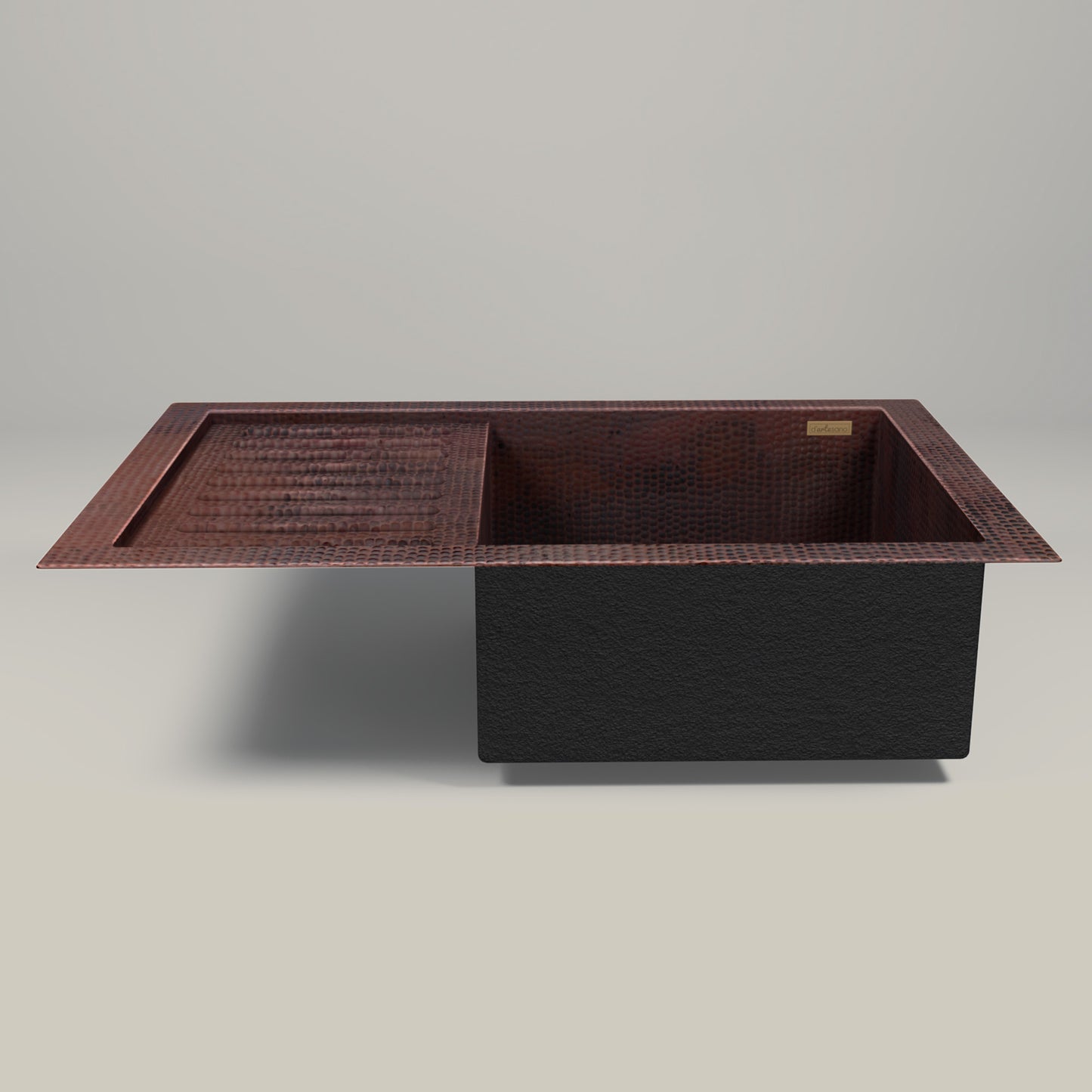 Premium Tarja de Cocina en Cobre con Escurridor