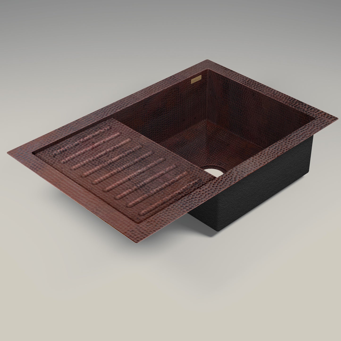 Premium Tarja de Cocina en Cobre con Escurridor