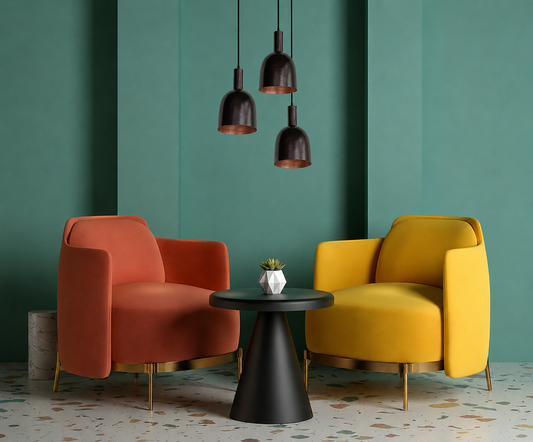 Premium Lámpara Colgante en Cobre Diseño Lumina
