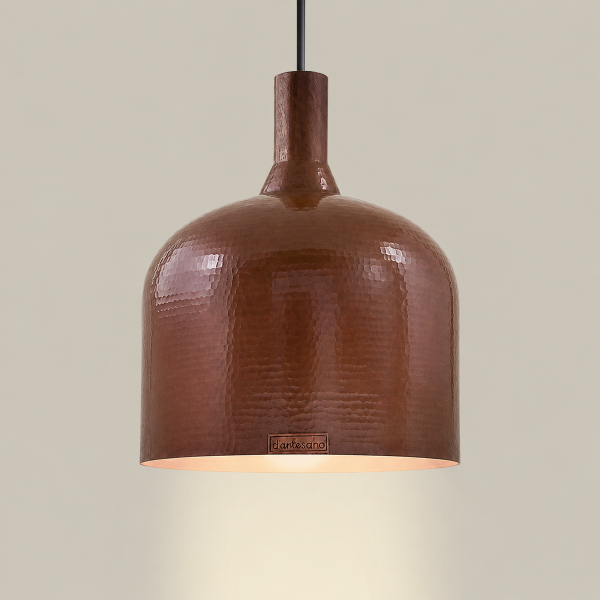 Premium Lámpara en Cobre Diseño Campana