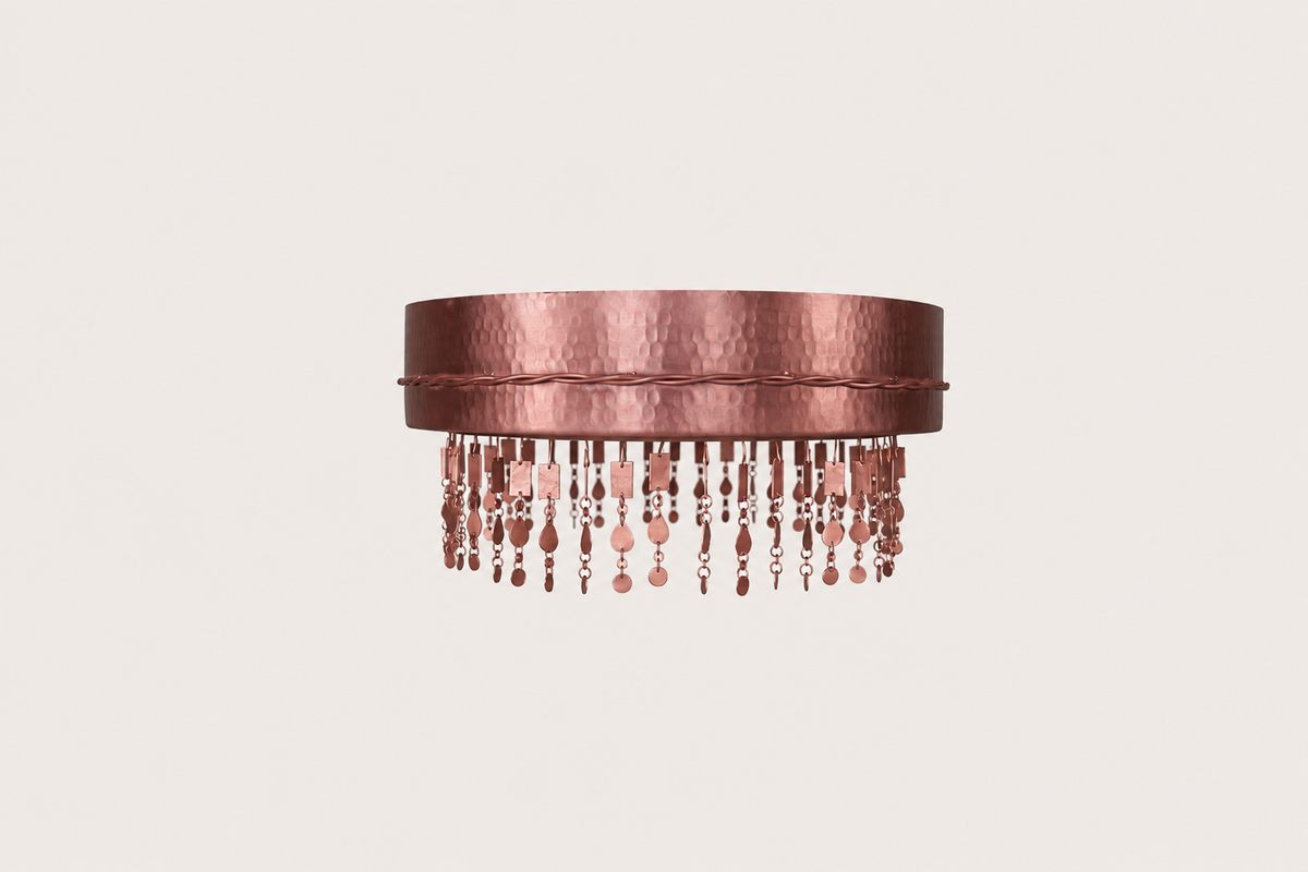 Premium Lámpara en Cobre Diseño Gitana