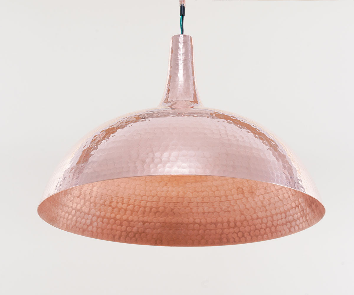 Copper Spherical Lamp Dubai Design
