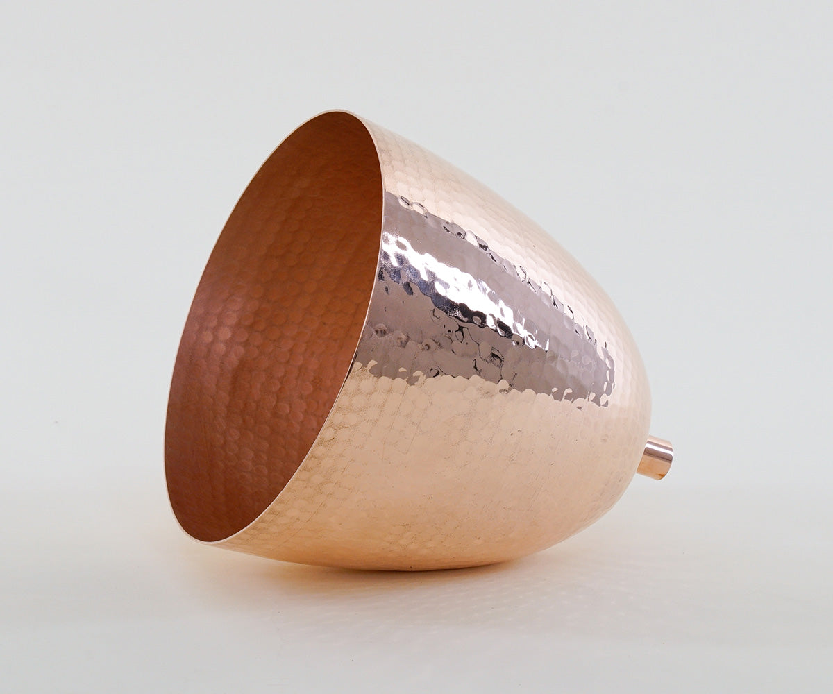 Copper Conical Lamp