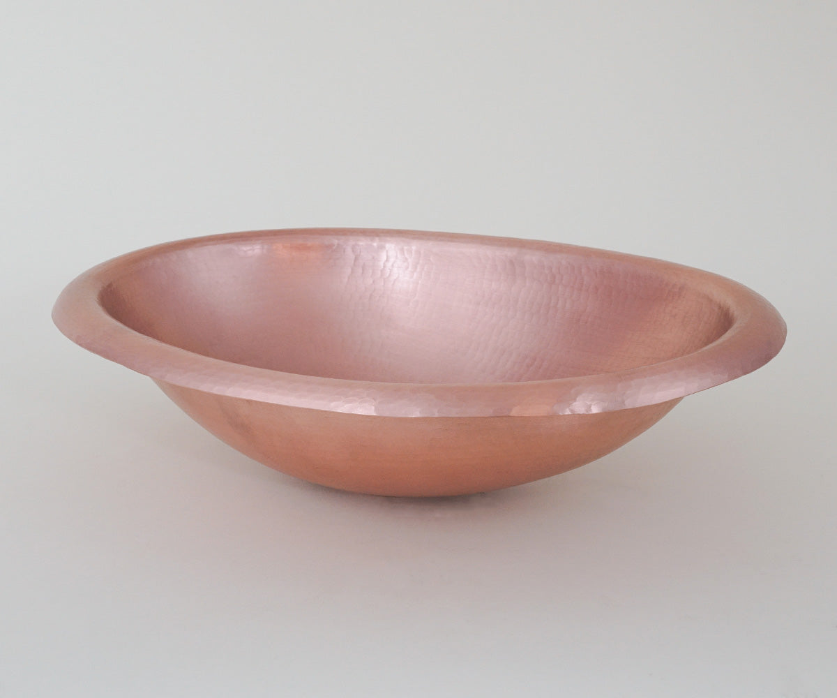 Copper Oval Bath Sink